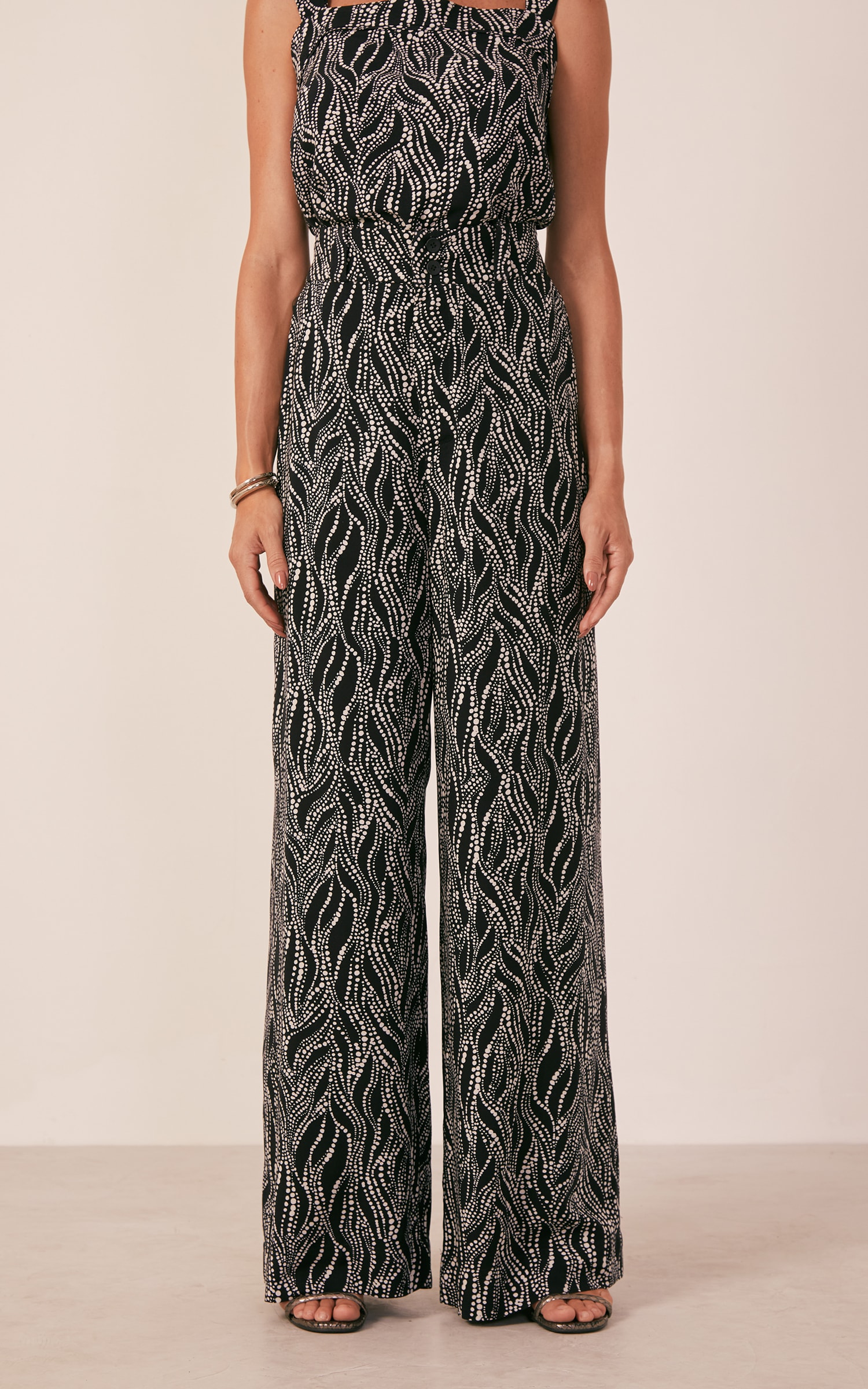 Calça Pantalona Orly Preto