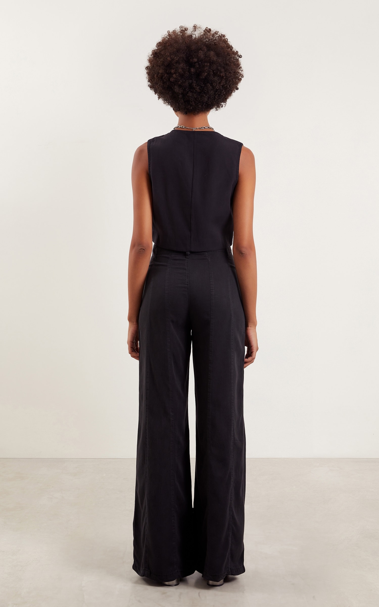 Calça Pantalona Preto