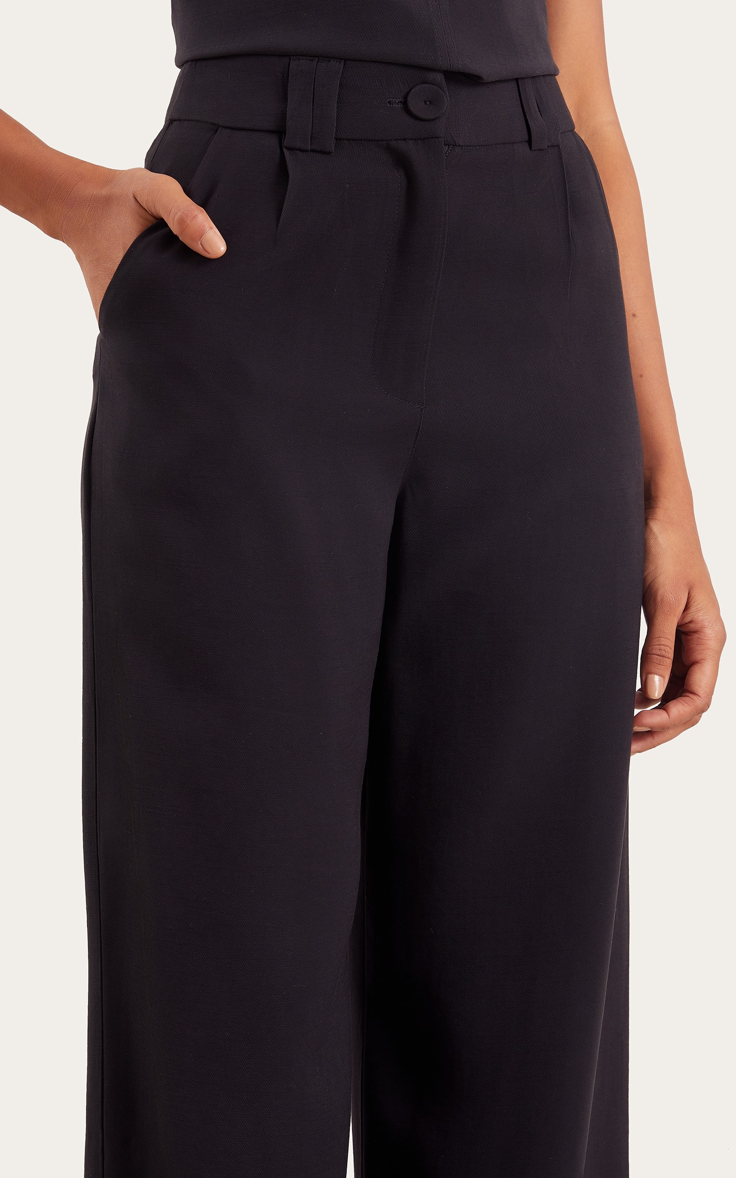 Calça Pantalona Pureza Preto