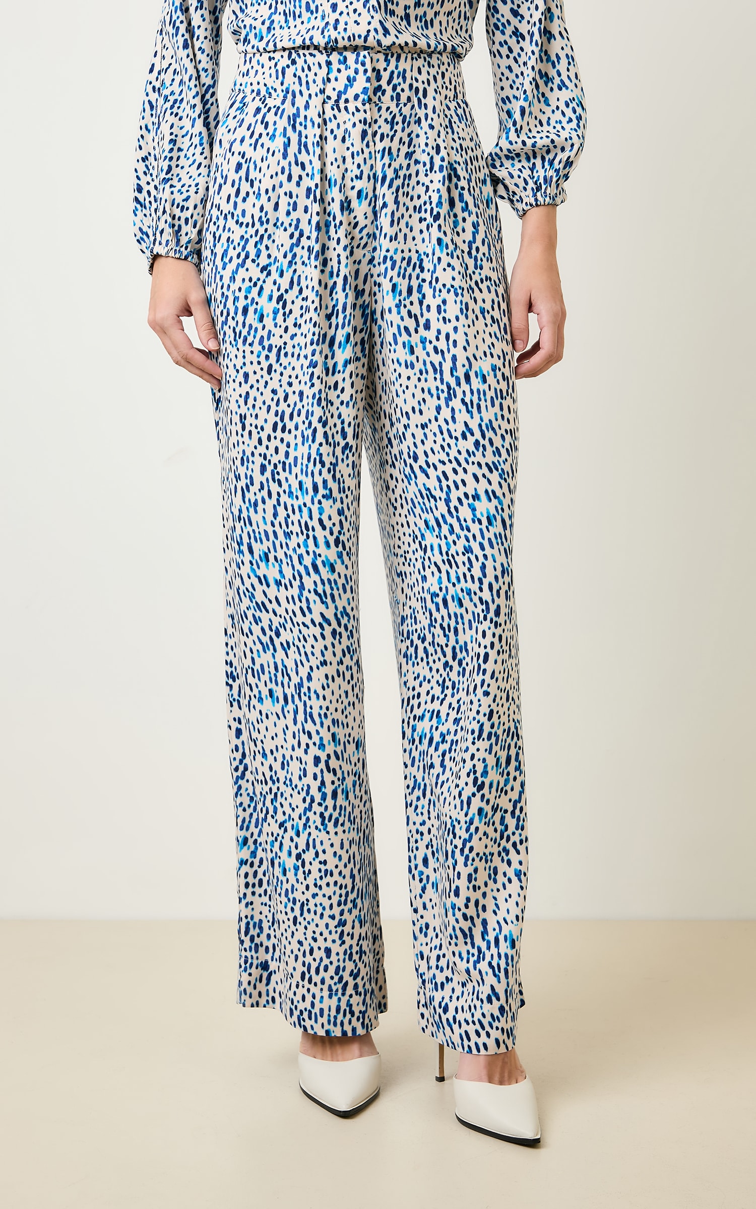 Calca Pantalona Vision Off White