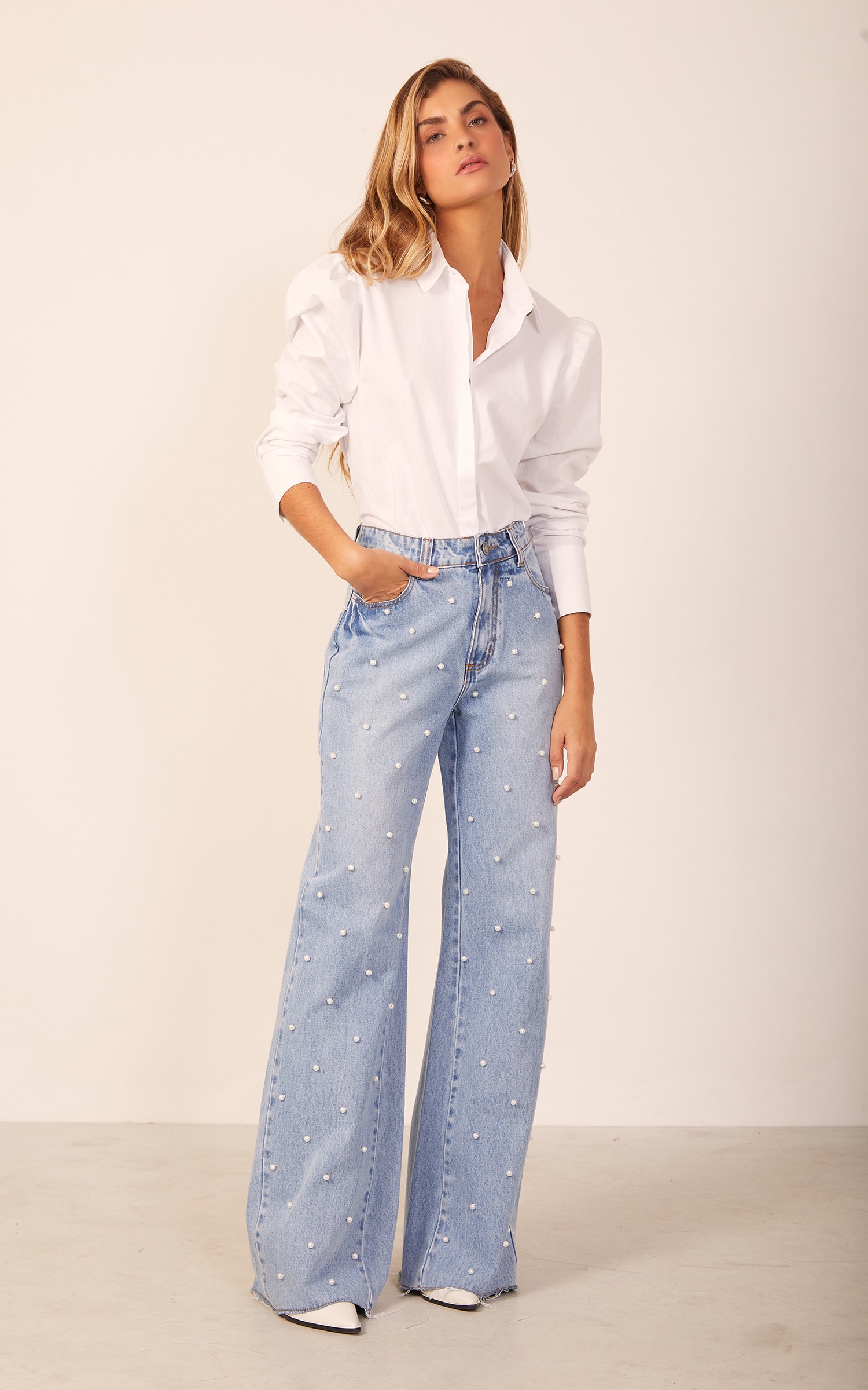 Calça Pérola Jeans
