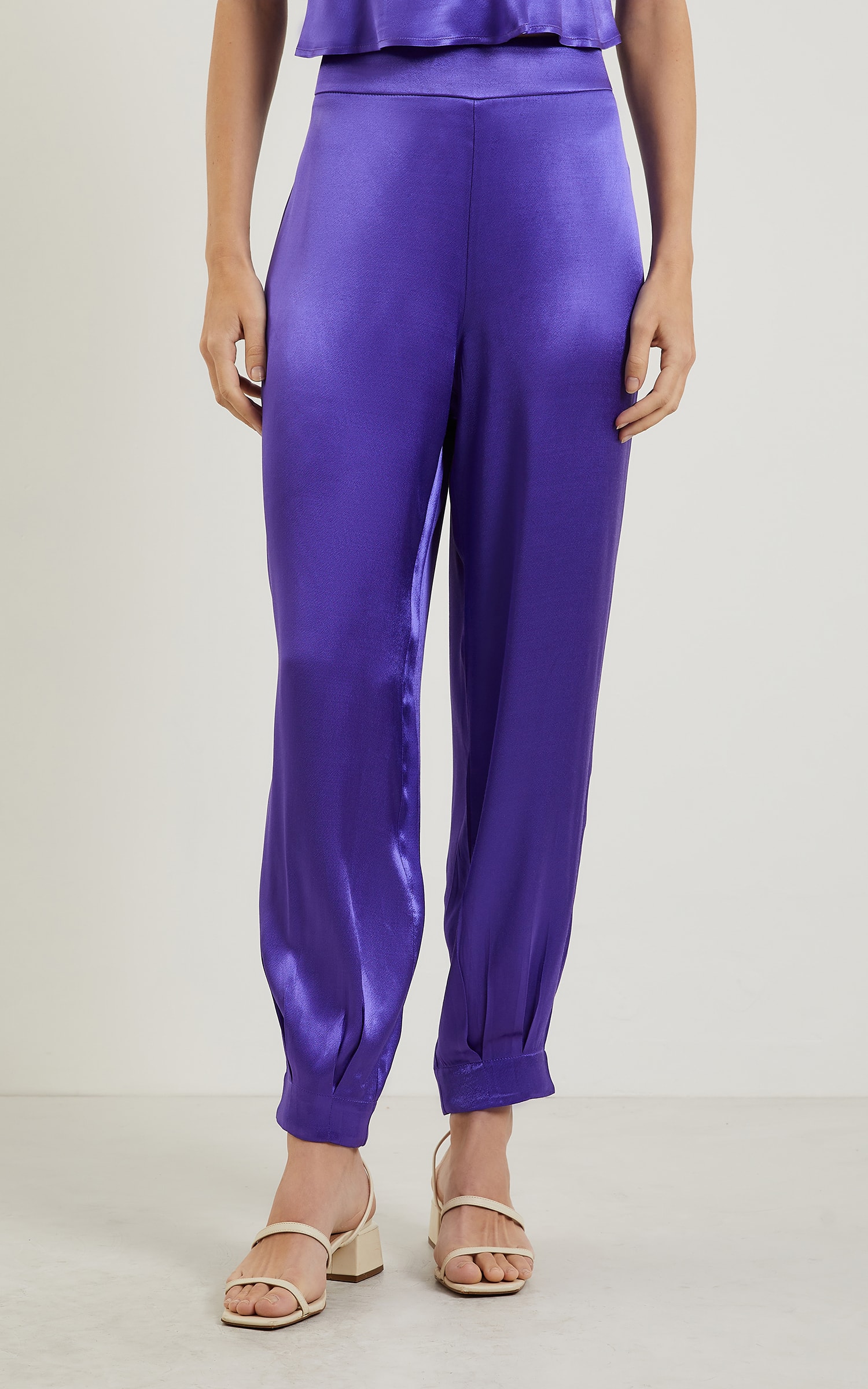 Calça Pétala Cenoura Ametista