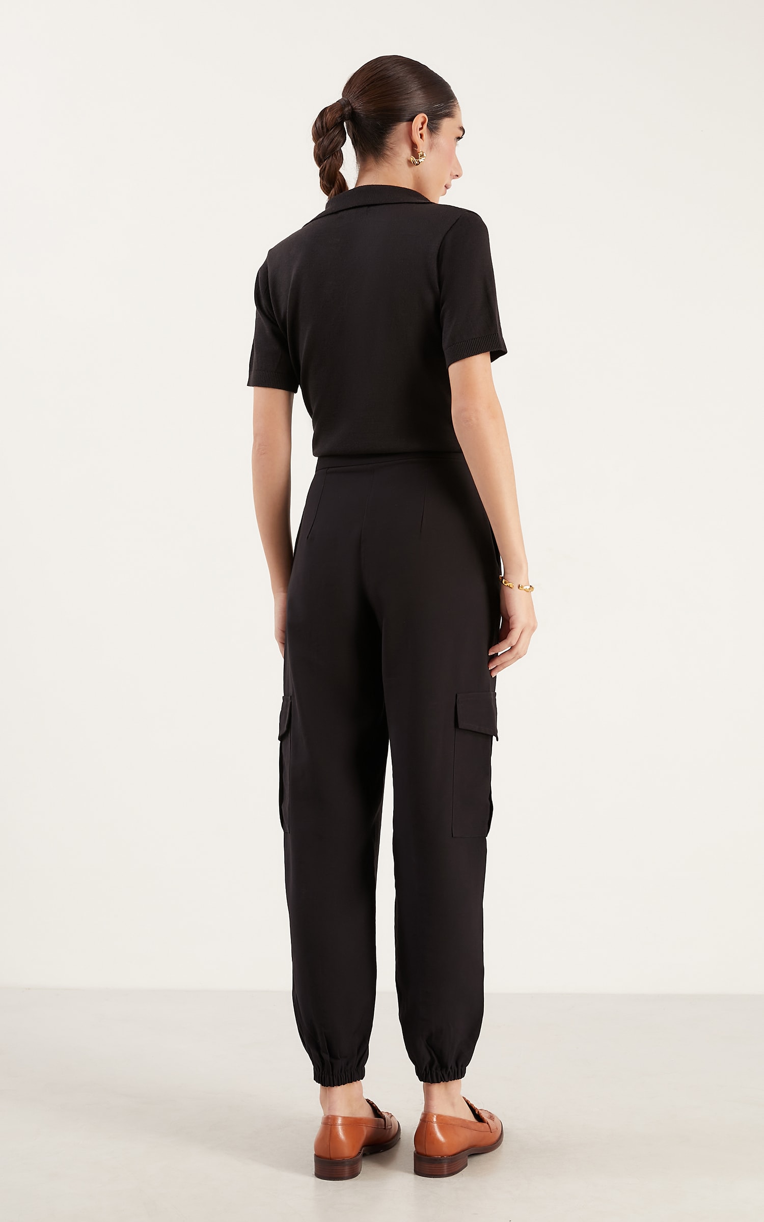 Calça Petit Bolsos Preto