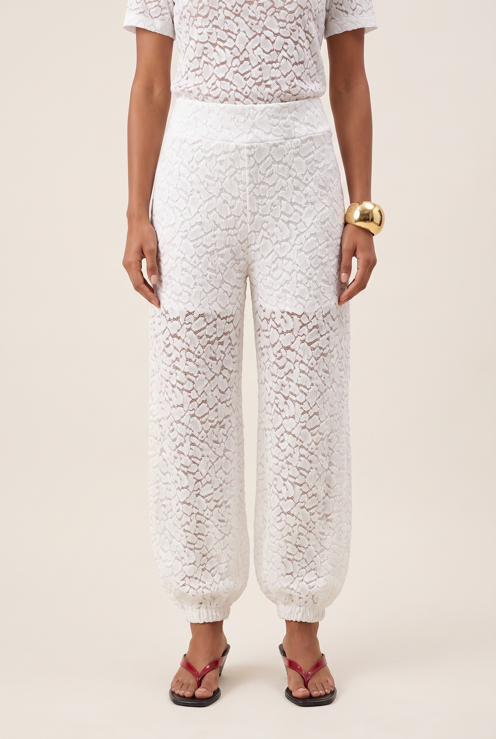 Calca Renda Sessions Branco