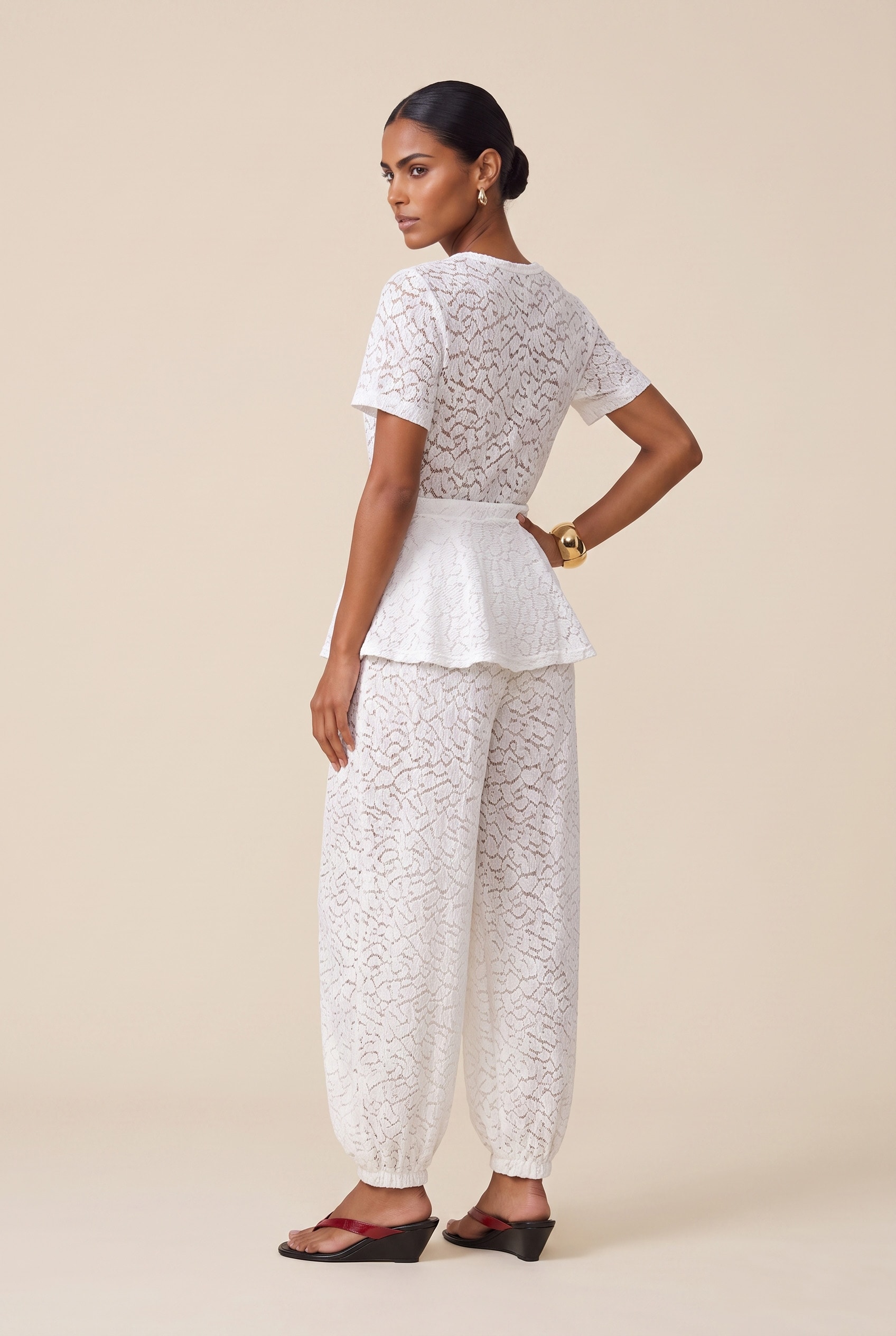 Calca Renda Sessions Branco