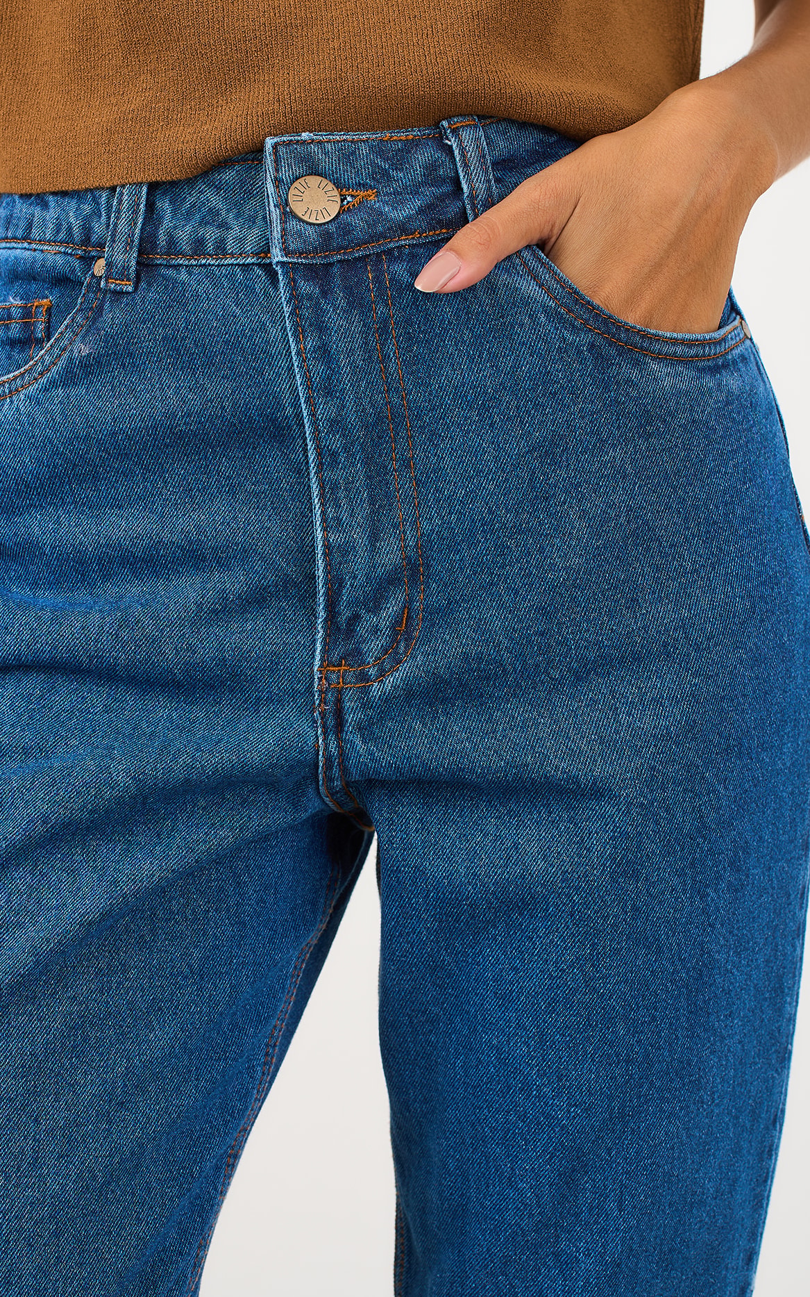 Calça Reta Basic Jeans