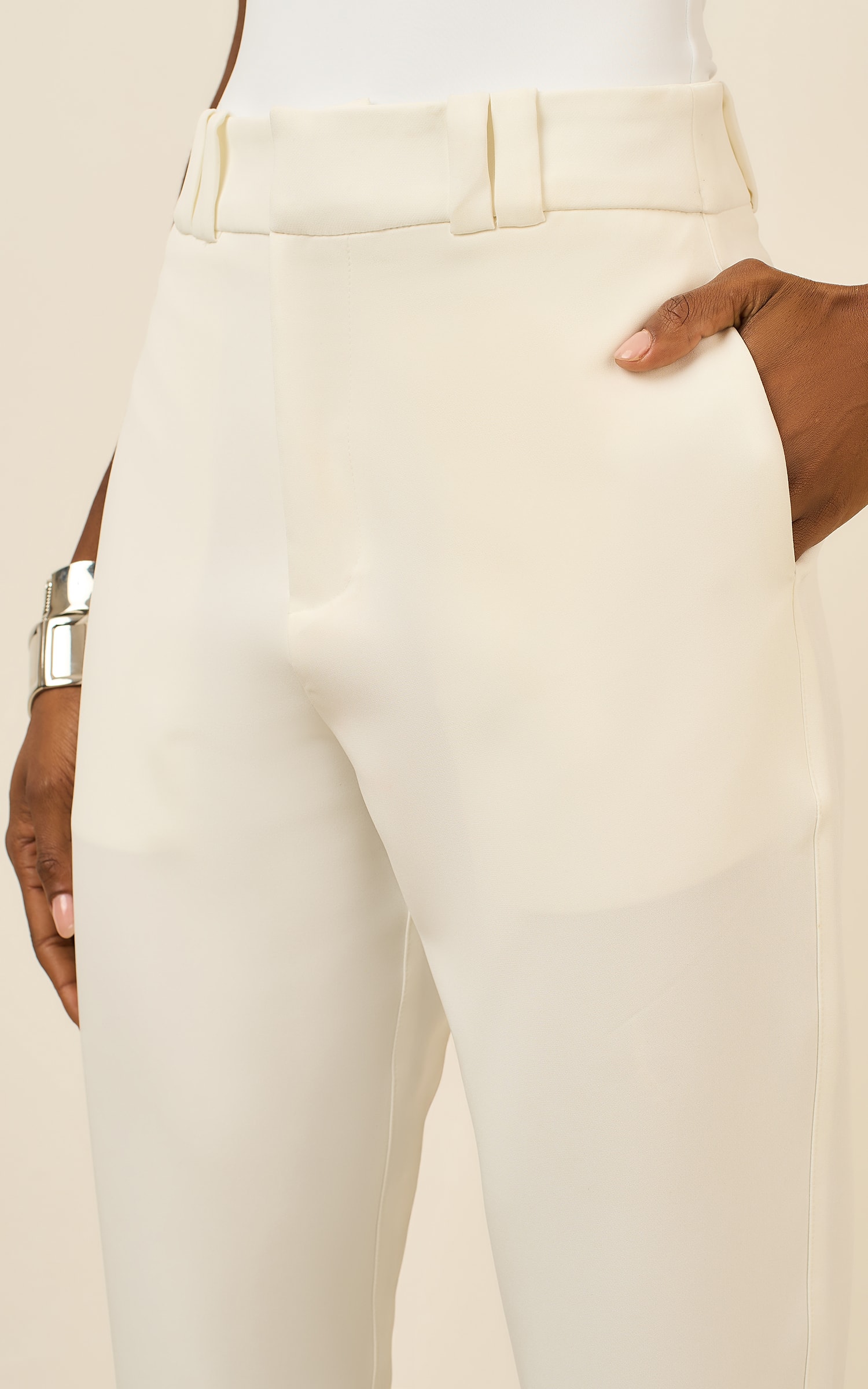 Calca Reta Cultural Off White