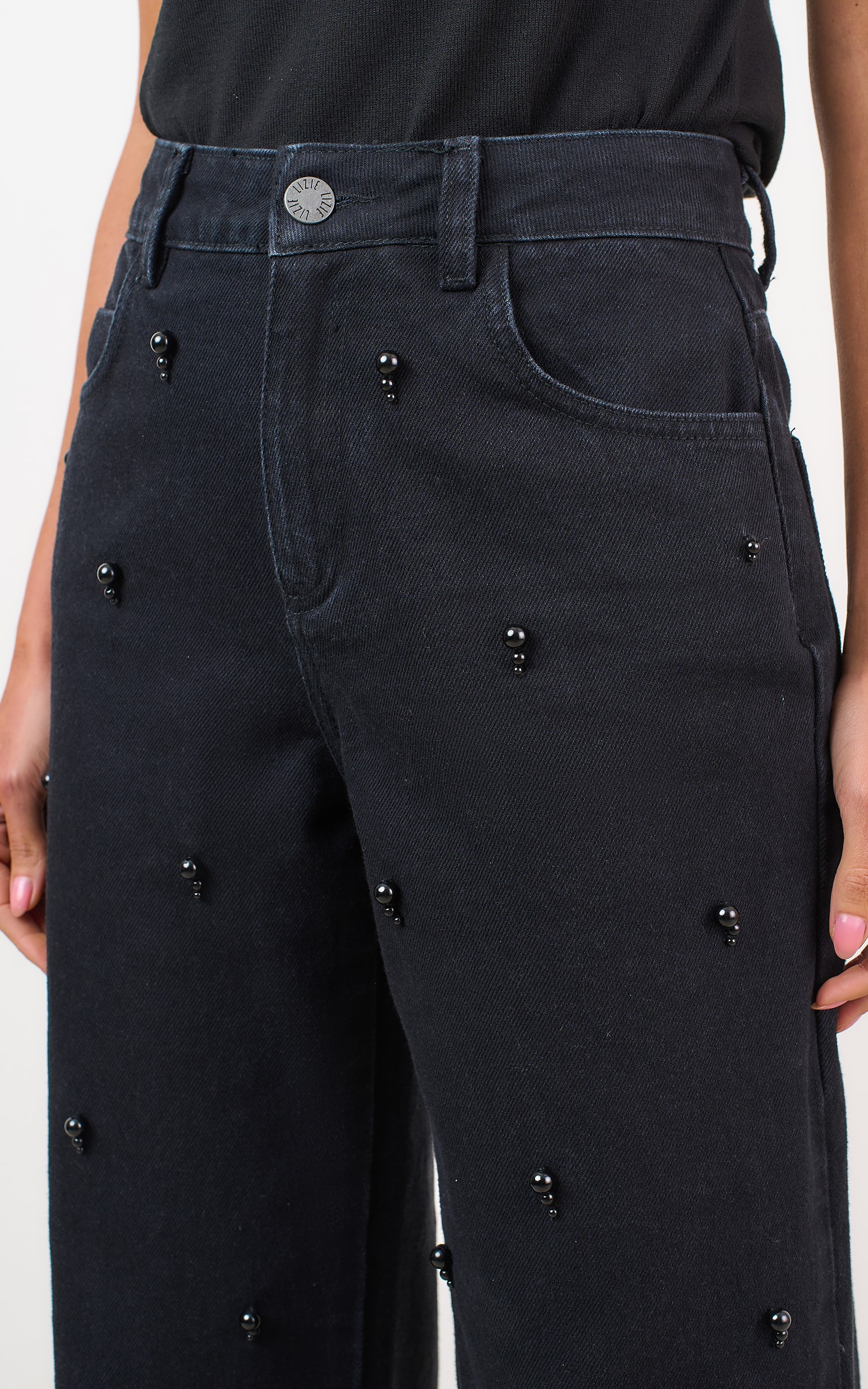 Calca Sarja Cannes Jeans Black