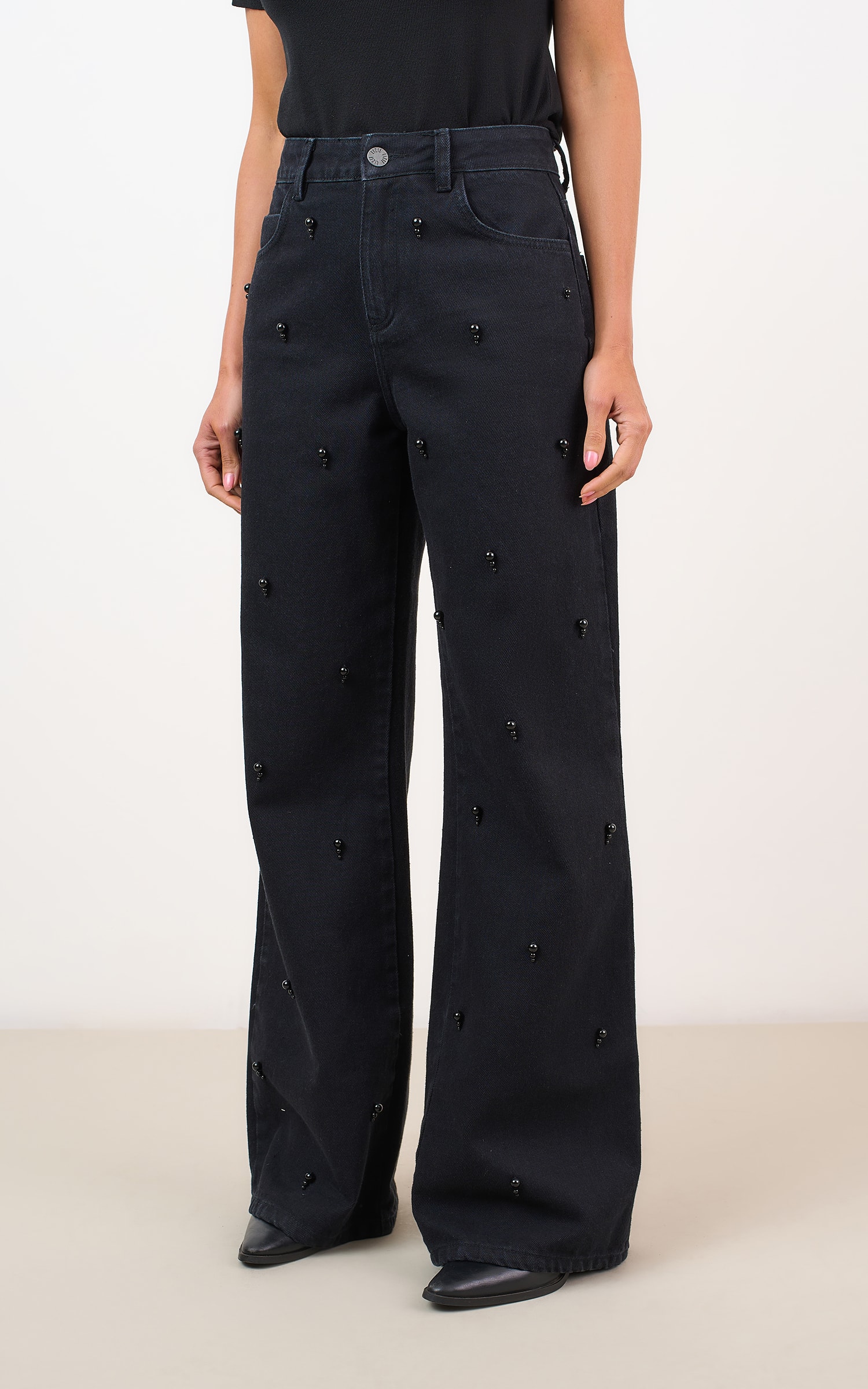 Calca Sarja Cannes Jeans Black