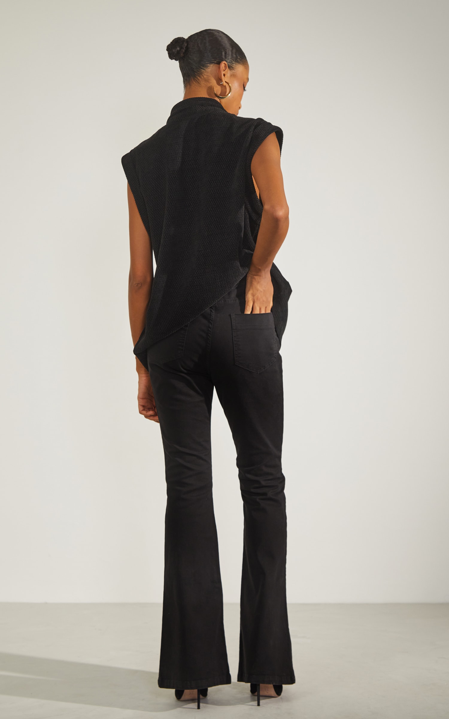 Calça Sarja Color Preto
