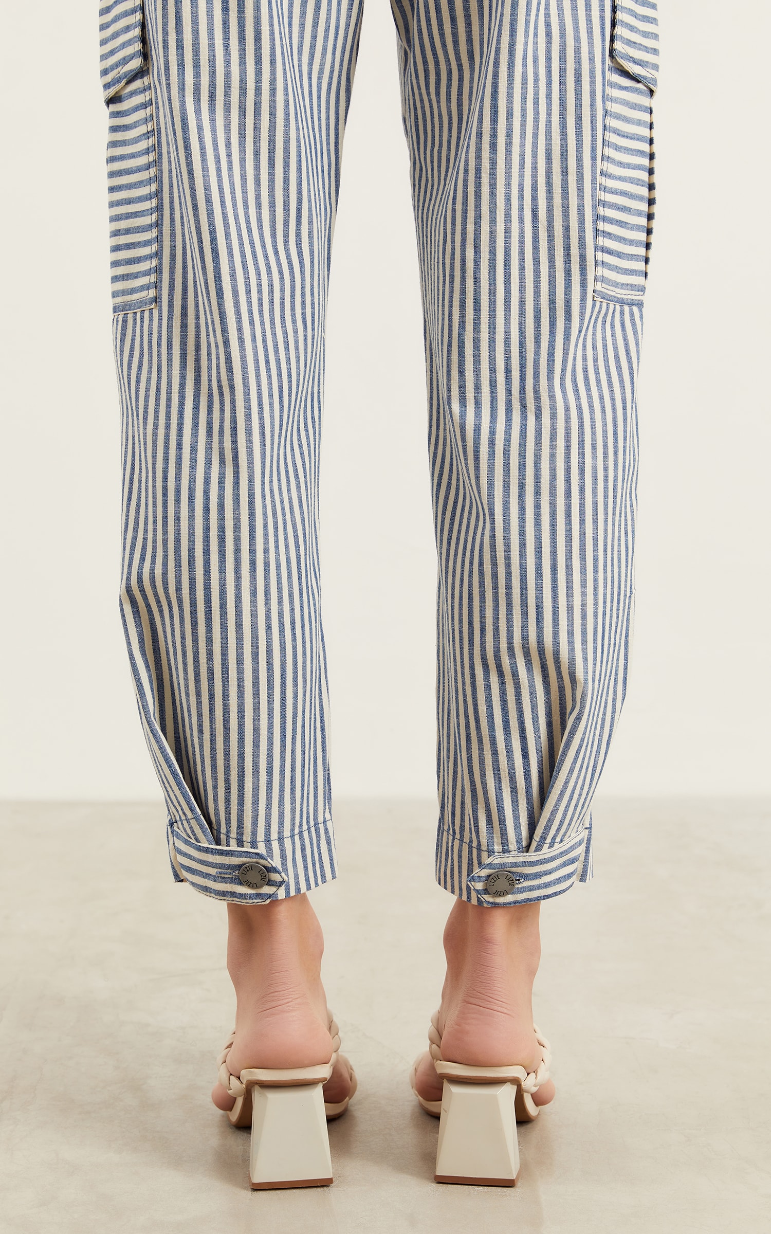 Calça Sarja Listras Listrado