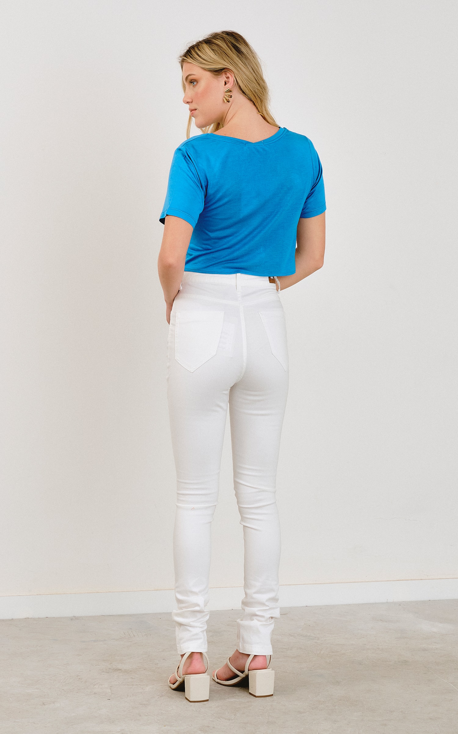 Calça Skinny New Off White