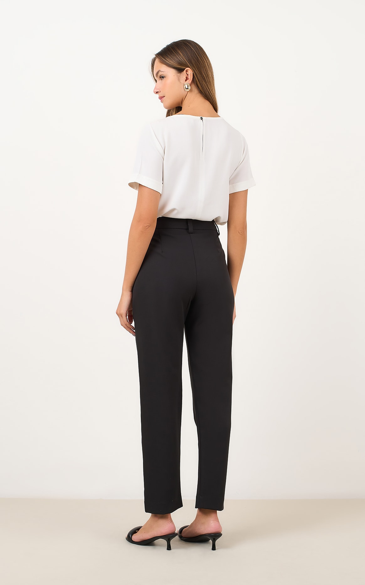 Calca Slim Cenoura Preto