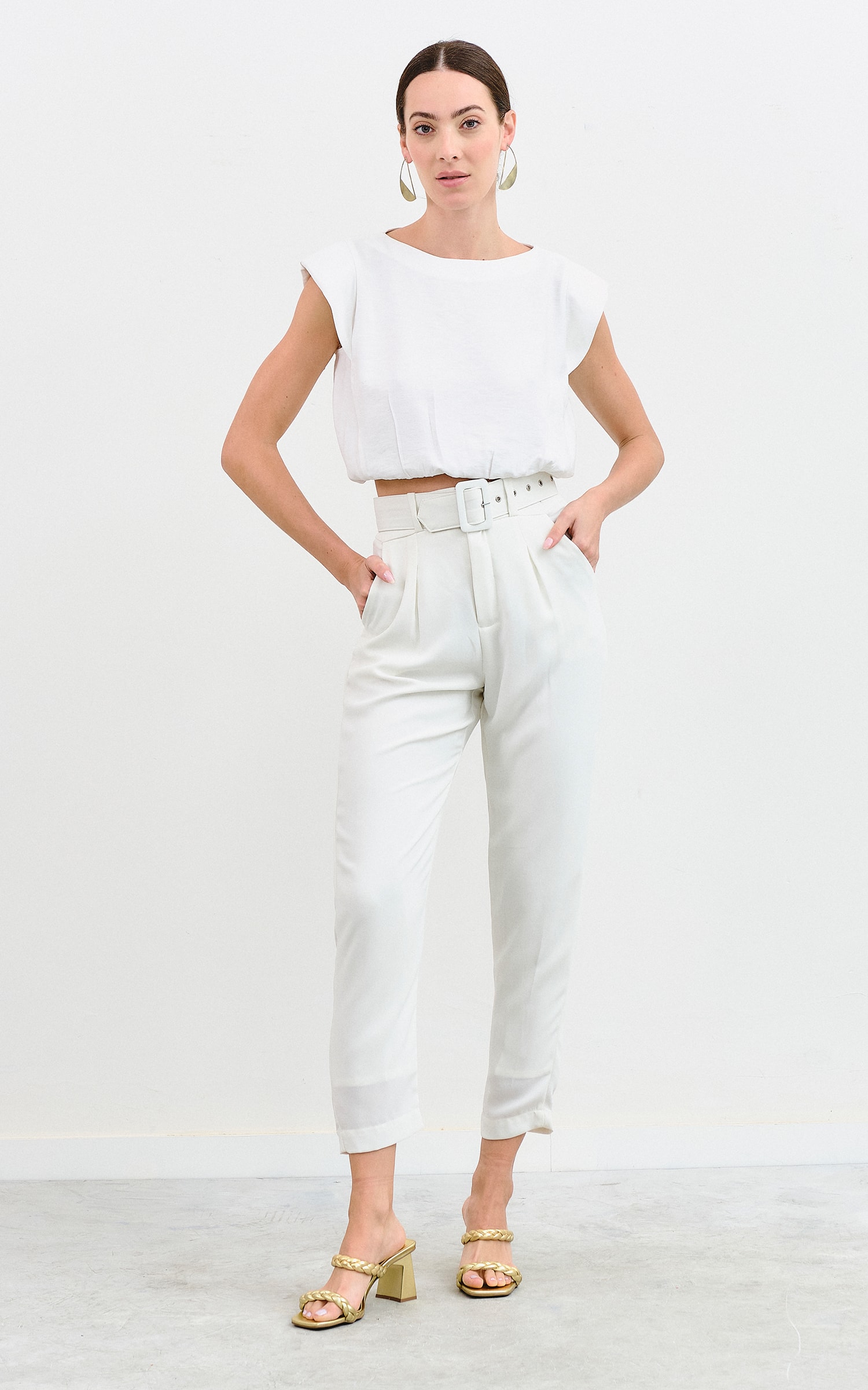 Calça Slim Off White