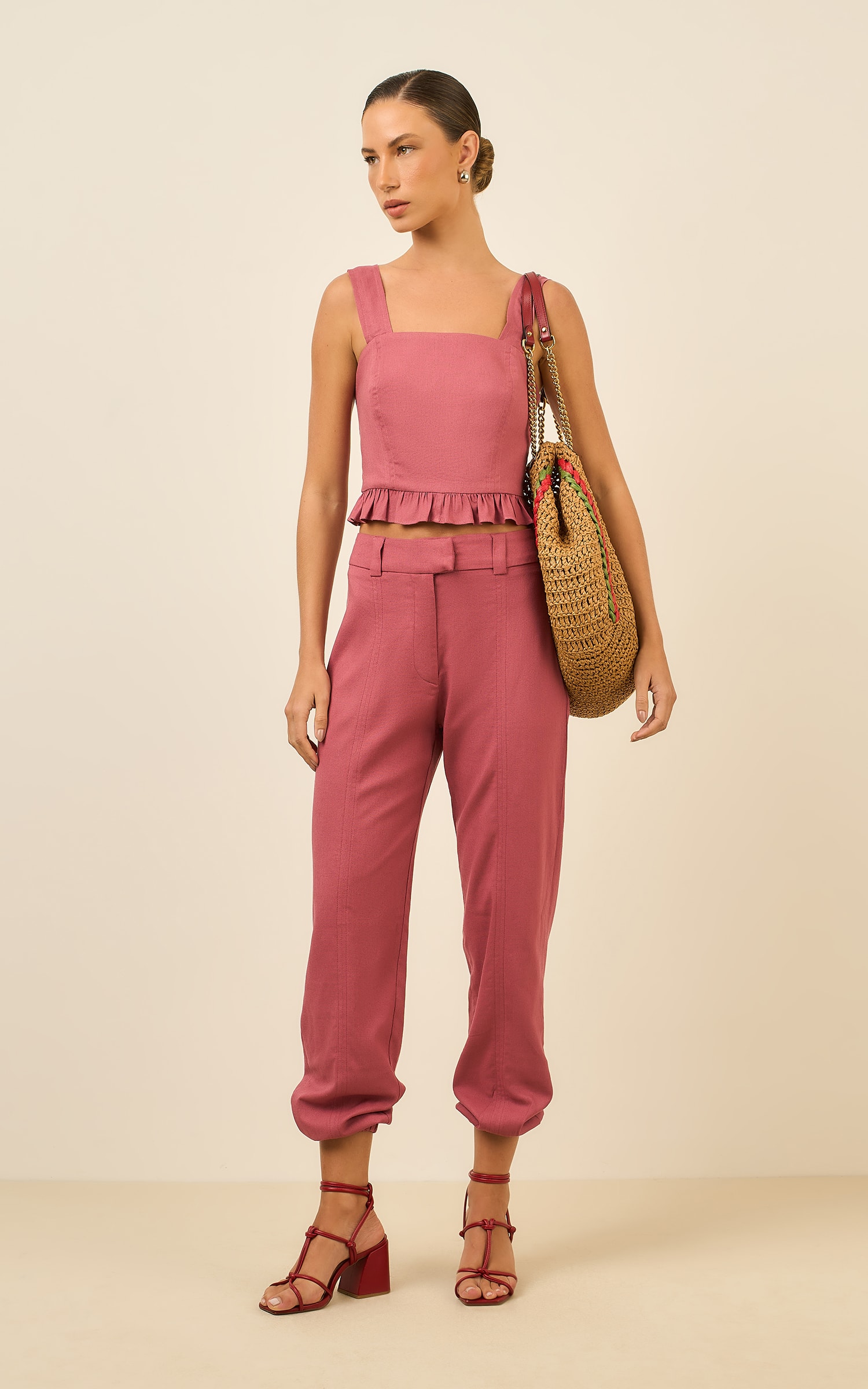 Calca Soft Mauve