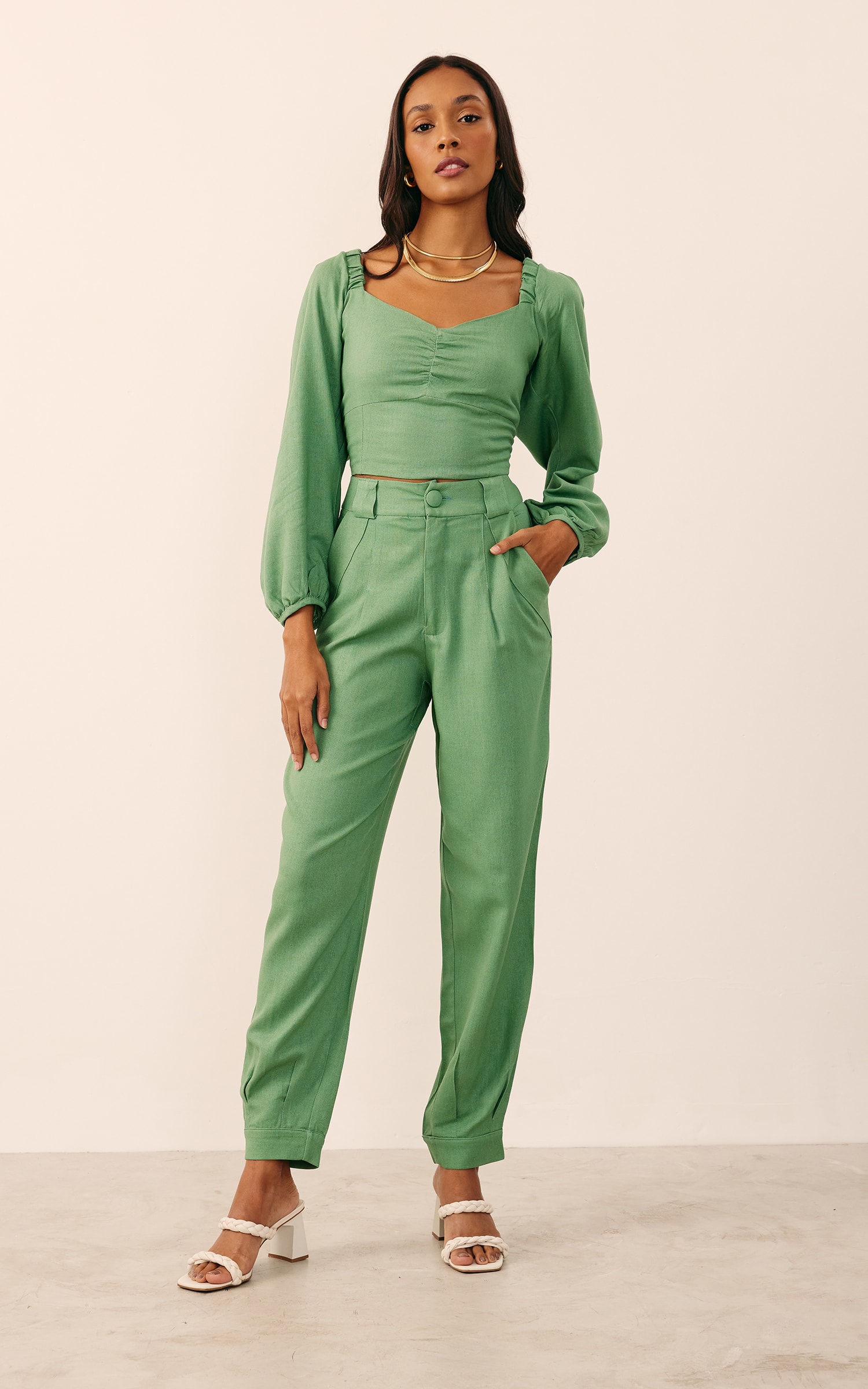 Calça Sol Verde