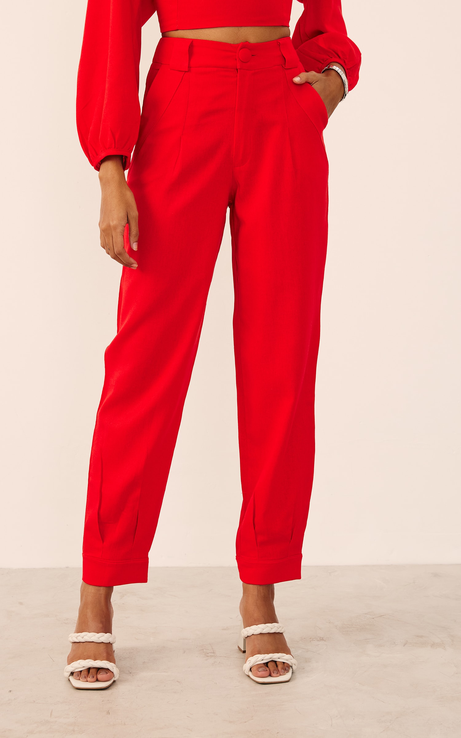 Calça Sol Vermelho