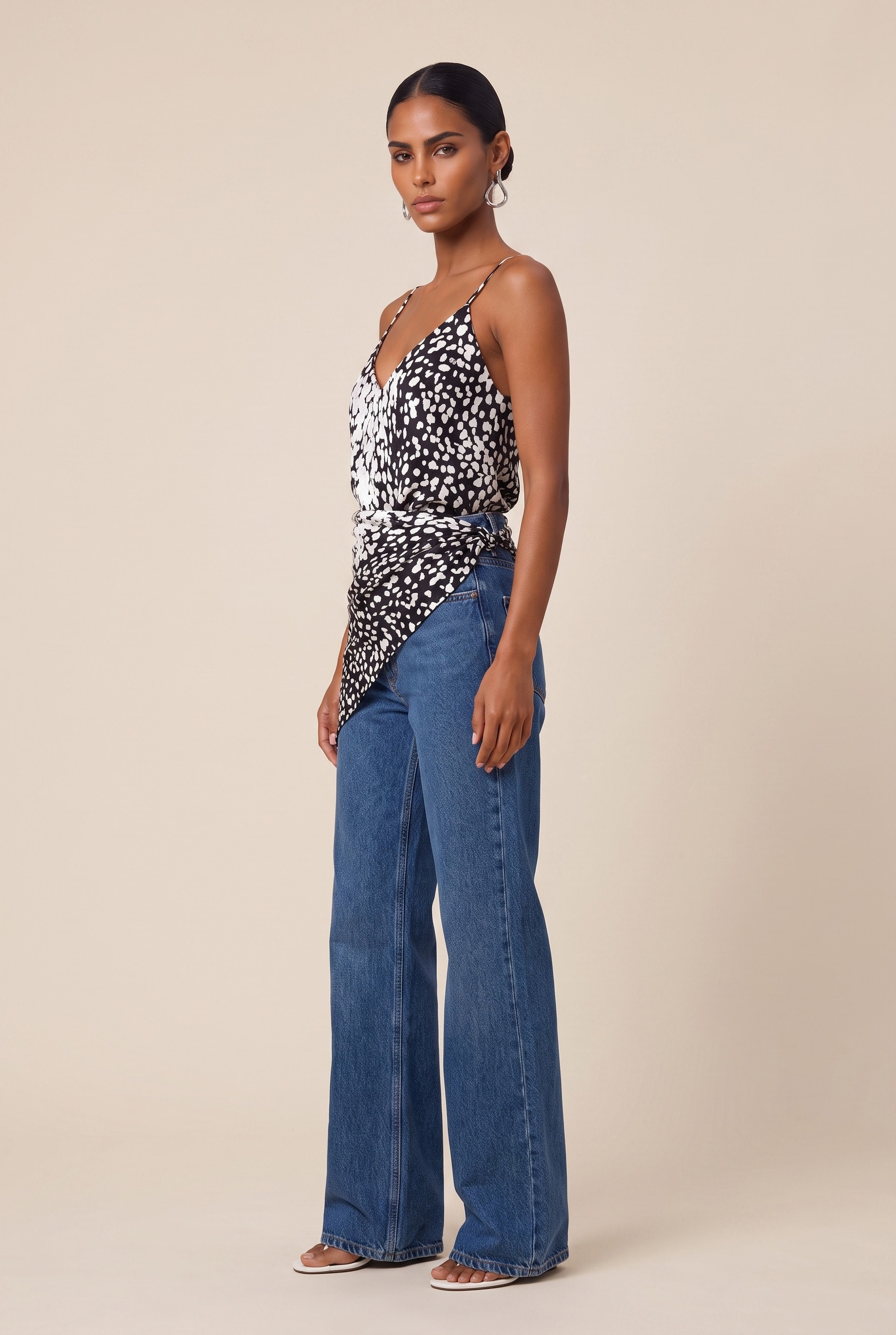 Calca Sunset Jeans Medio