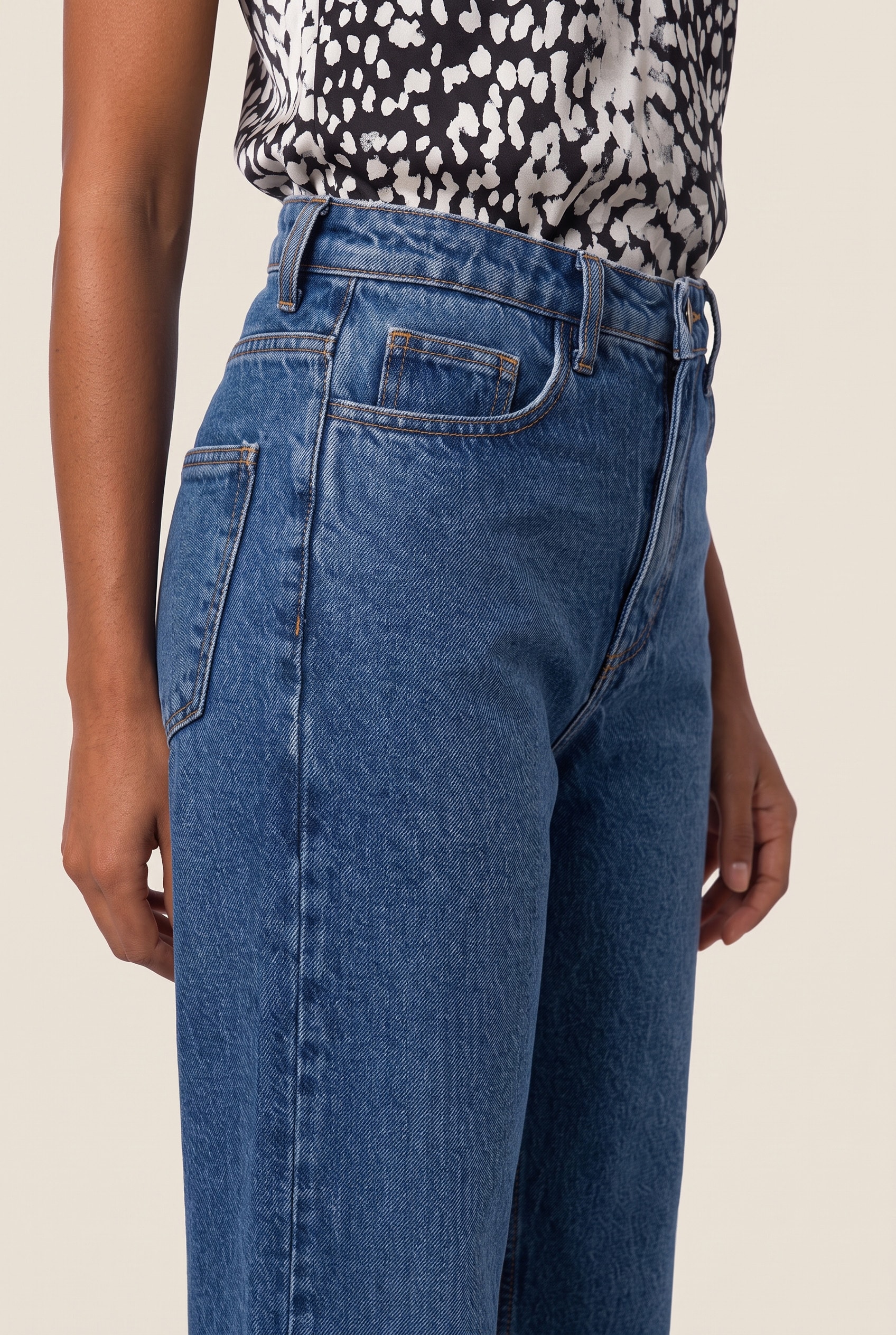 Calca Sunset Jeans Medio