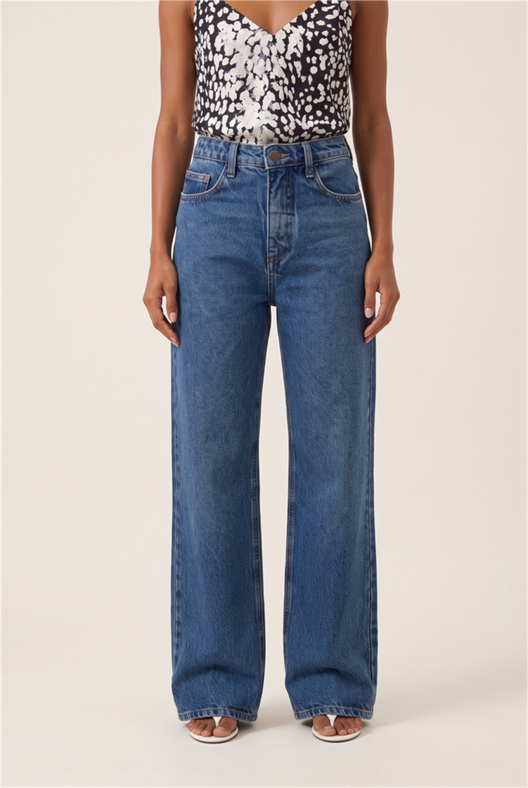 Calca Sunset Jeans Medio