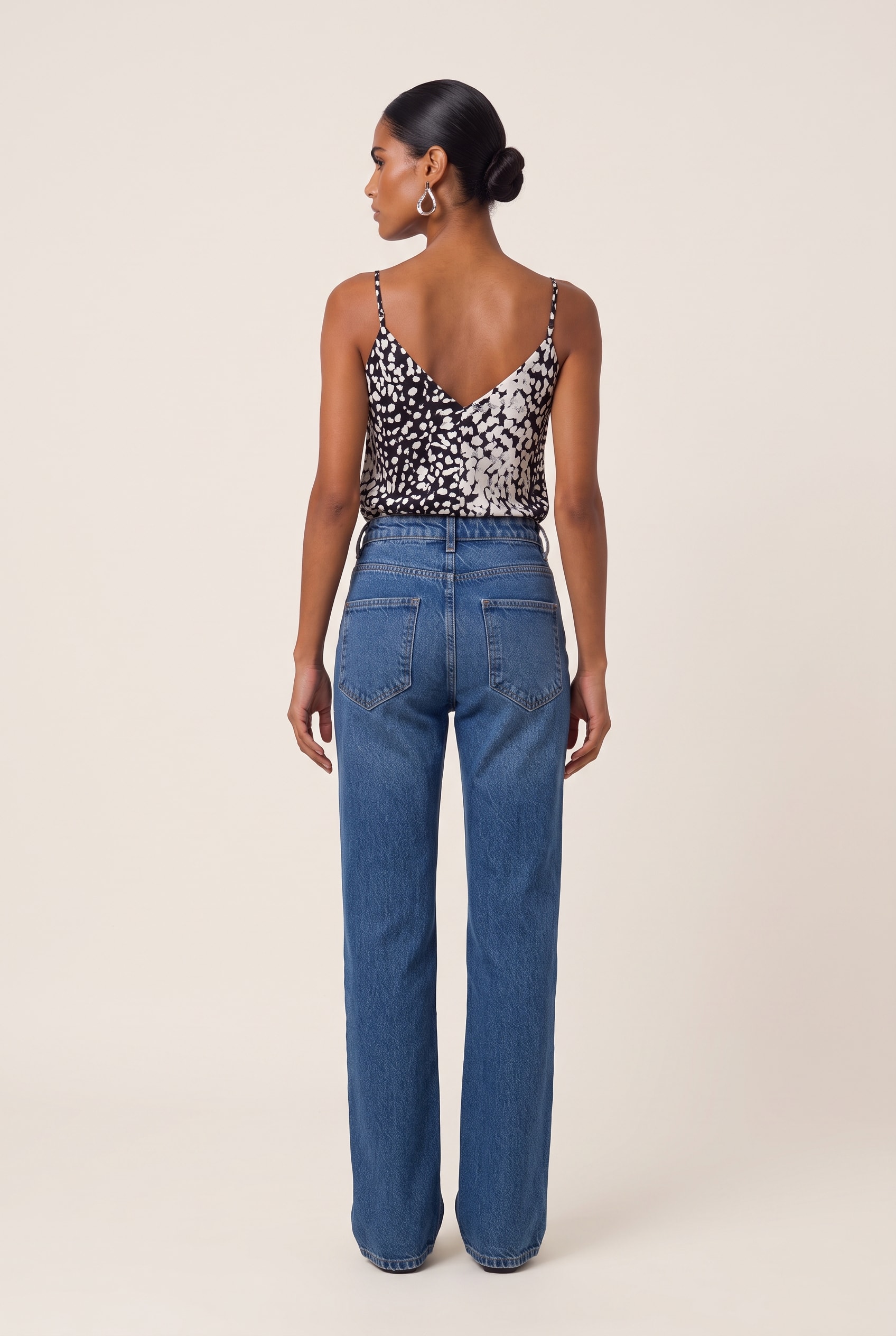 Calca Sunset Jeans Medio
