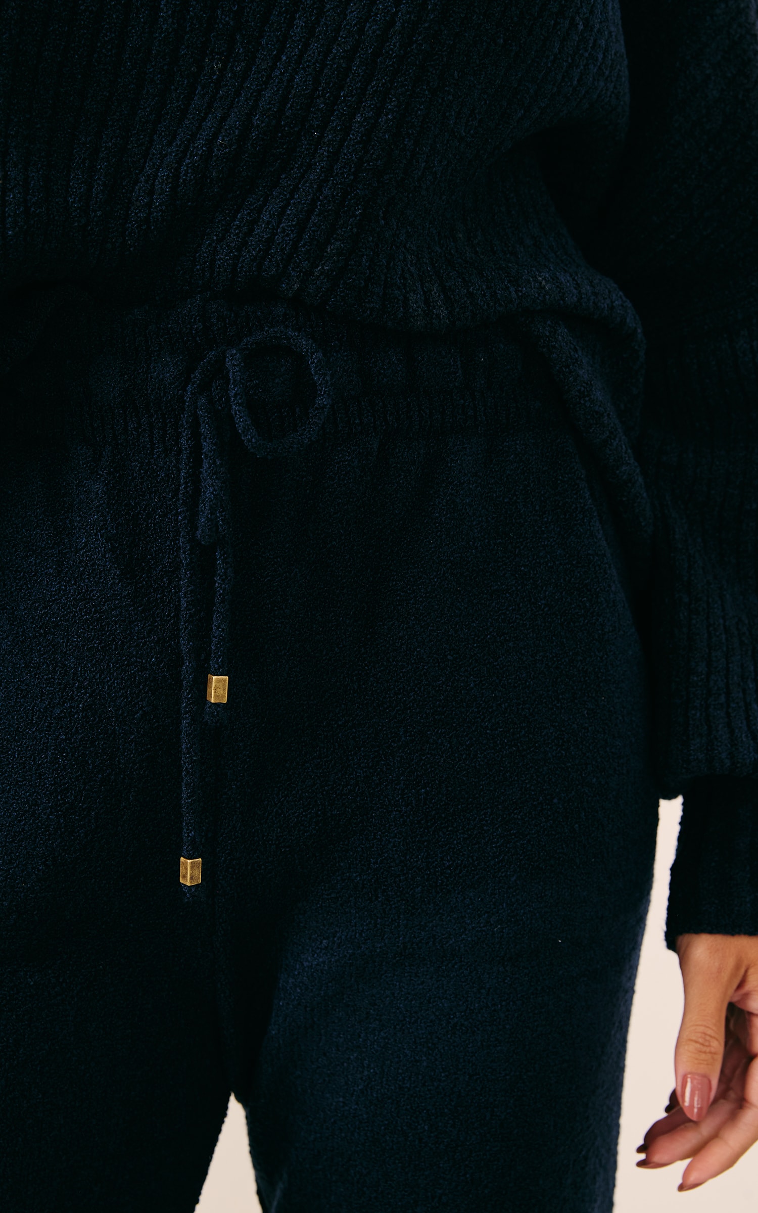 Calça Tricot Comfy Marinho
