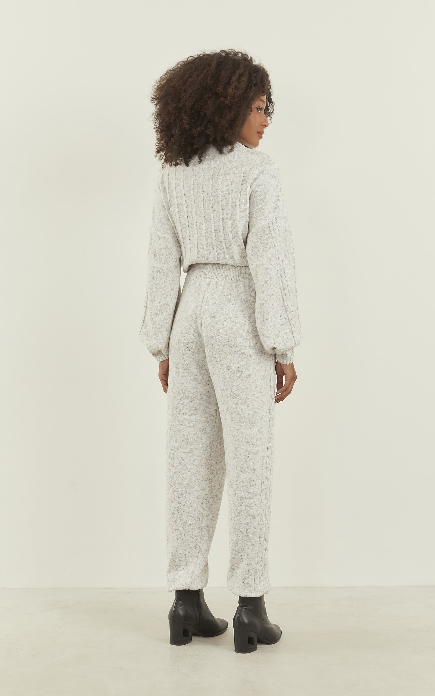 Calça Tricot Flame Natural