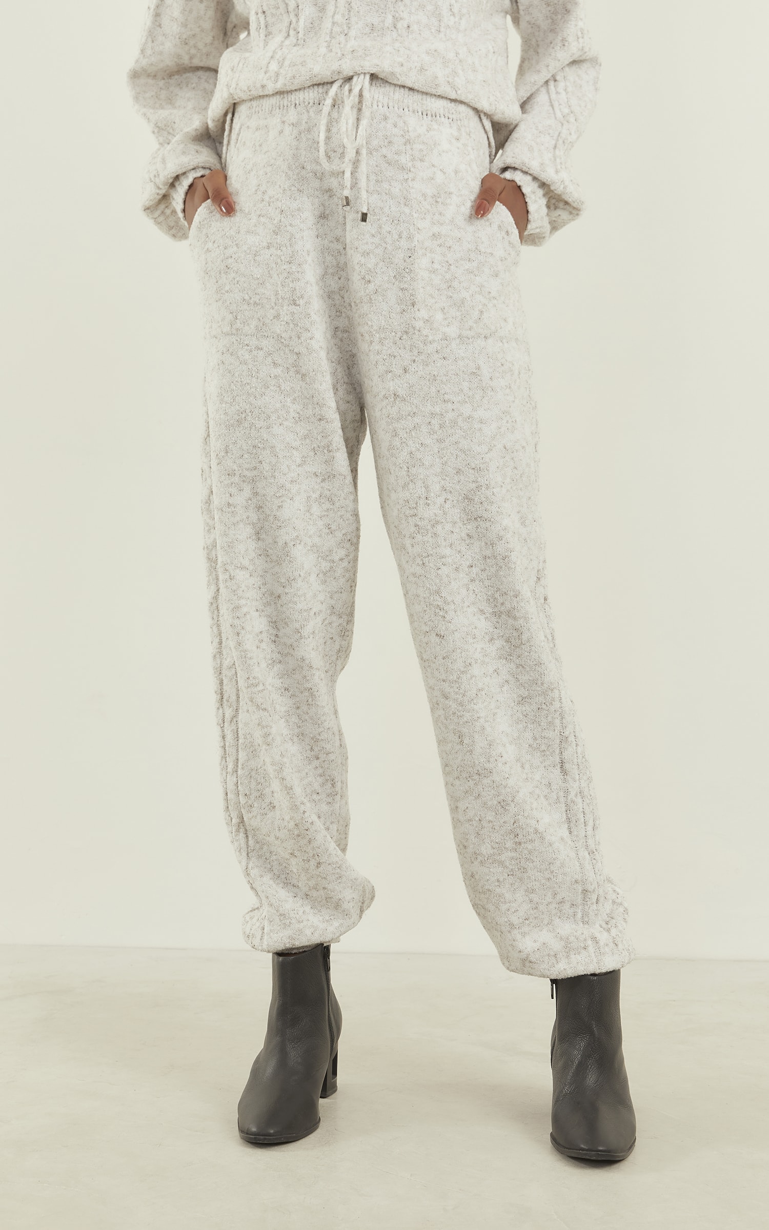 Calça Tricot Flame Natural