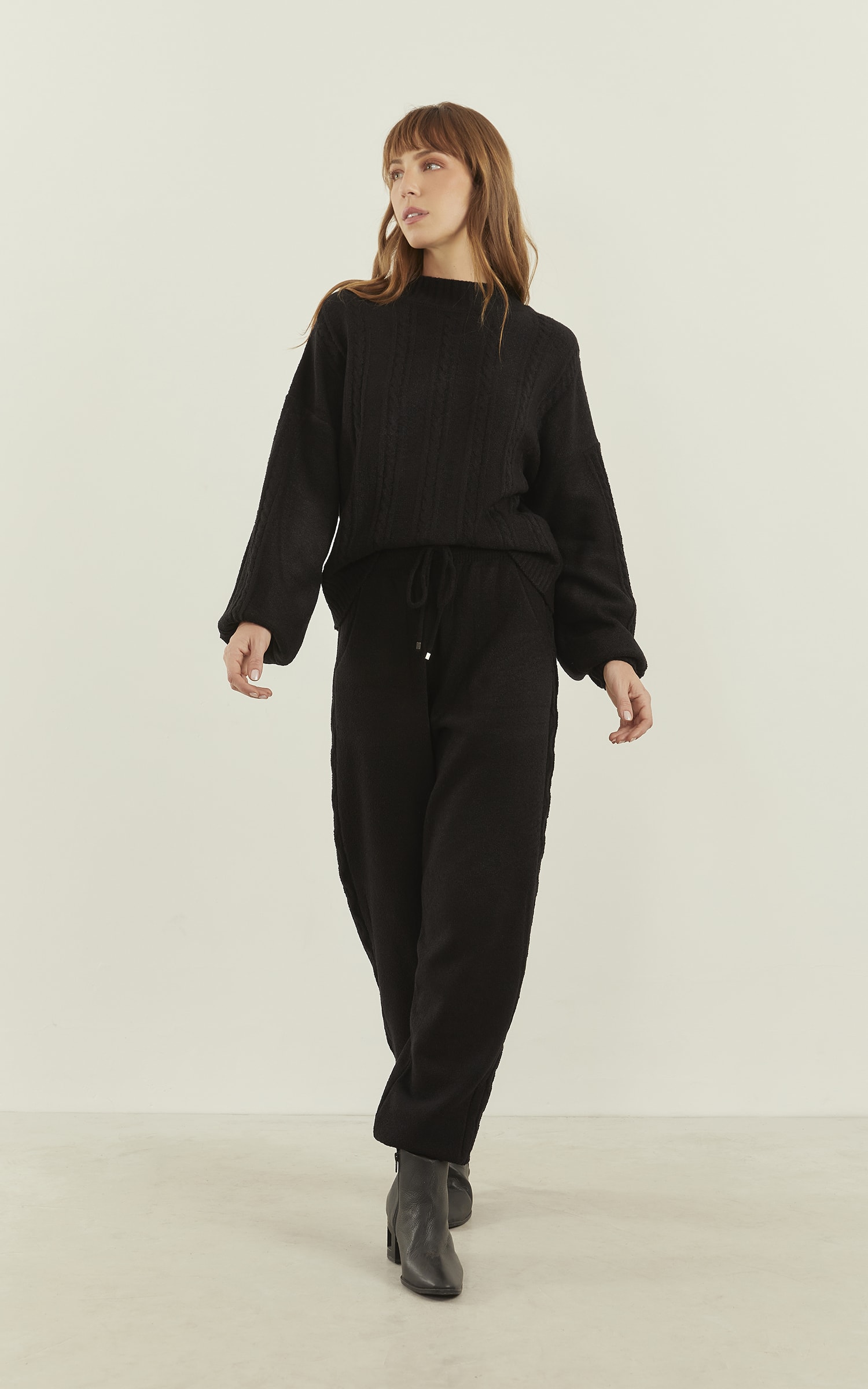 Calça Tricot Flame Preto