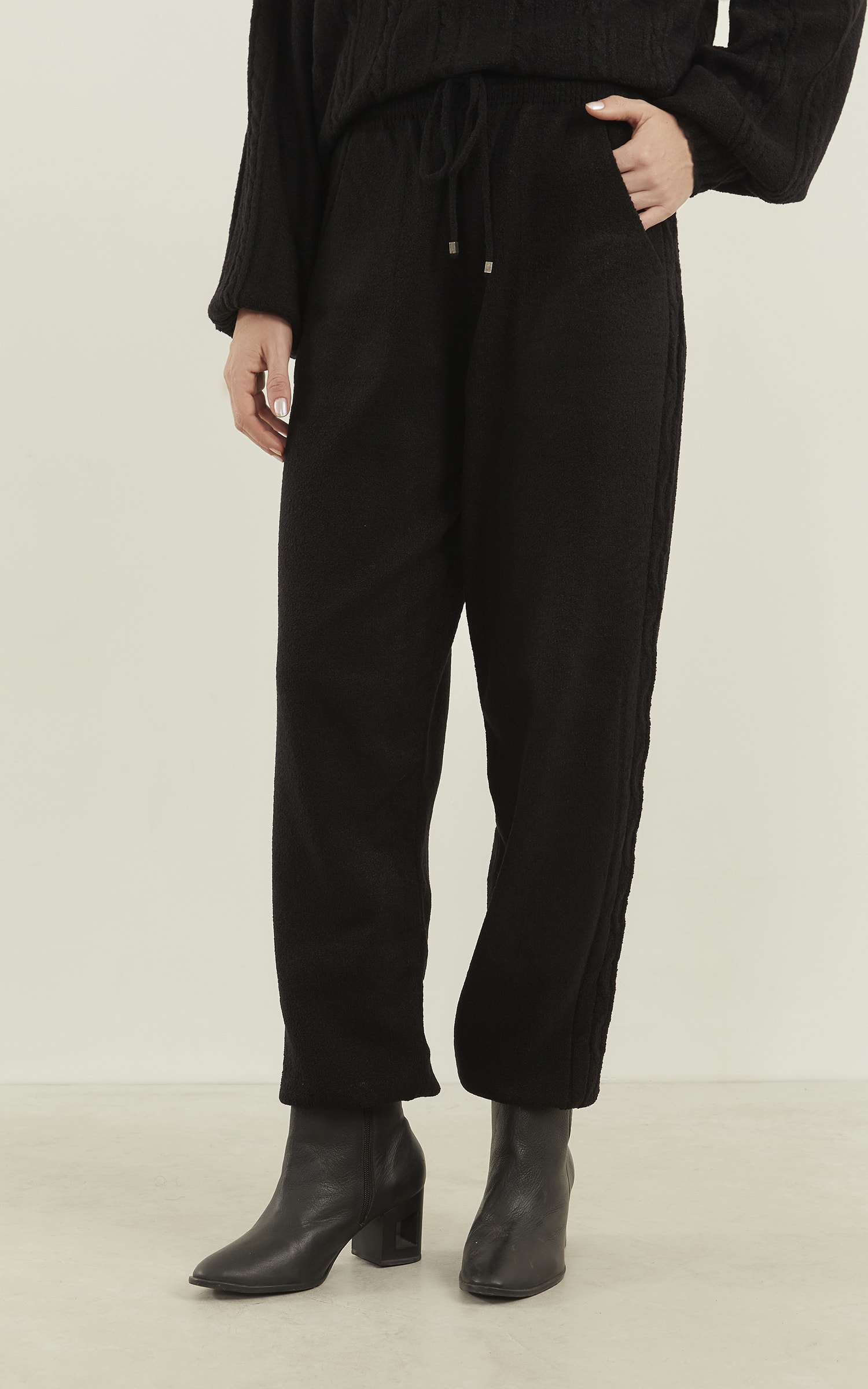 Calça Tricot Flame Preto