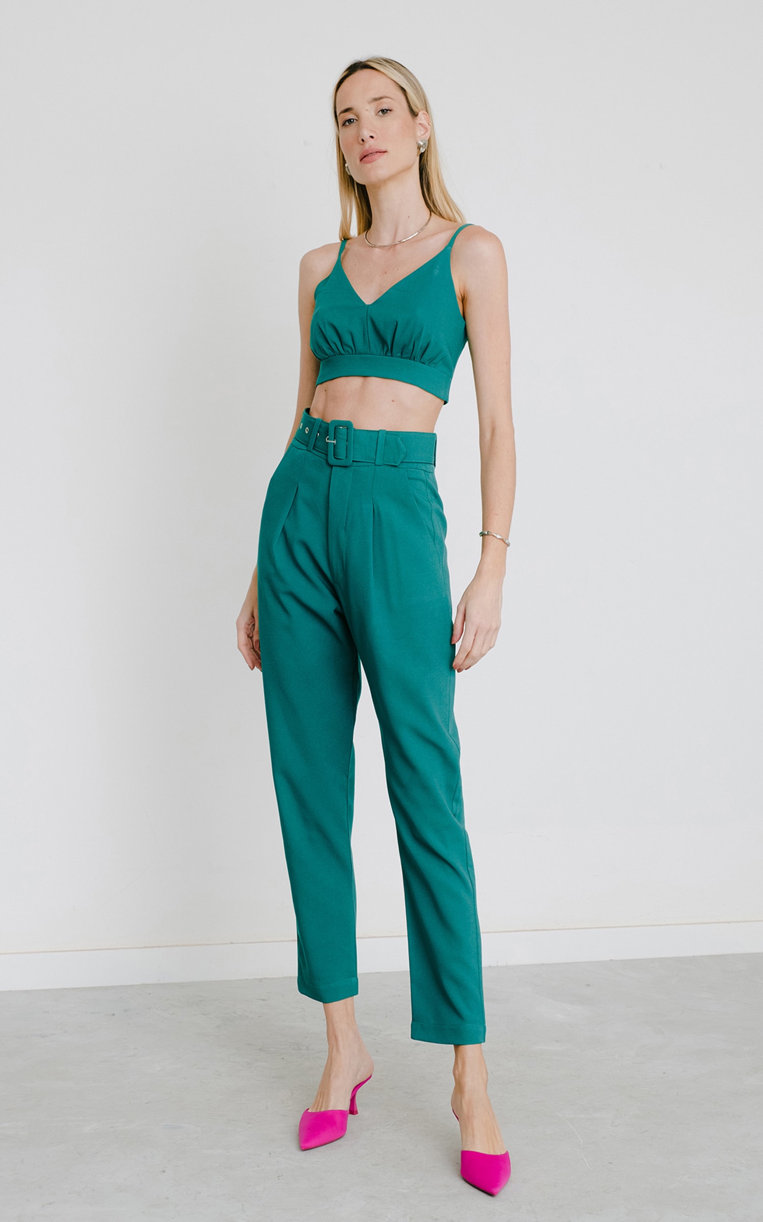 Calça Urca Verde