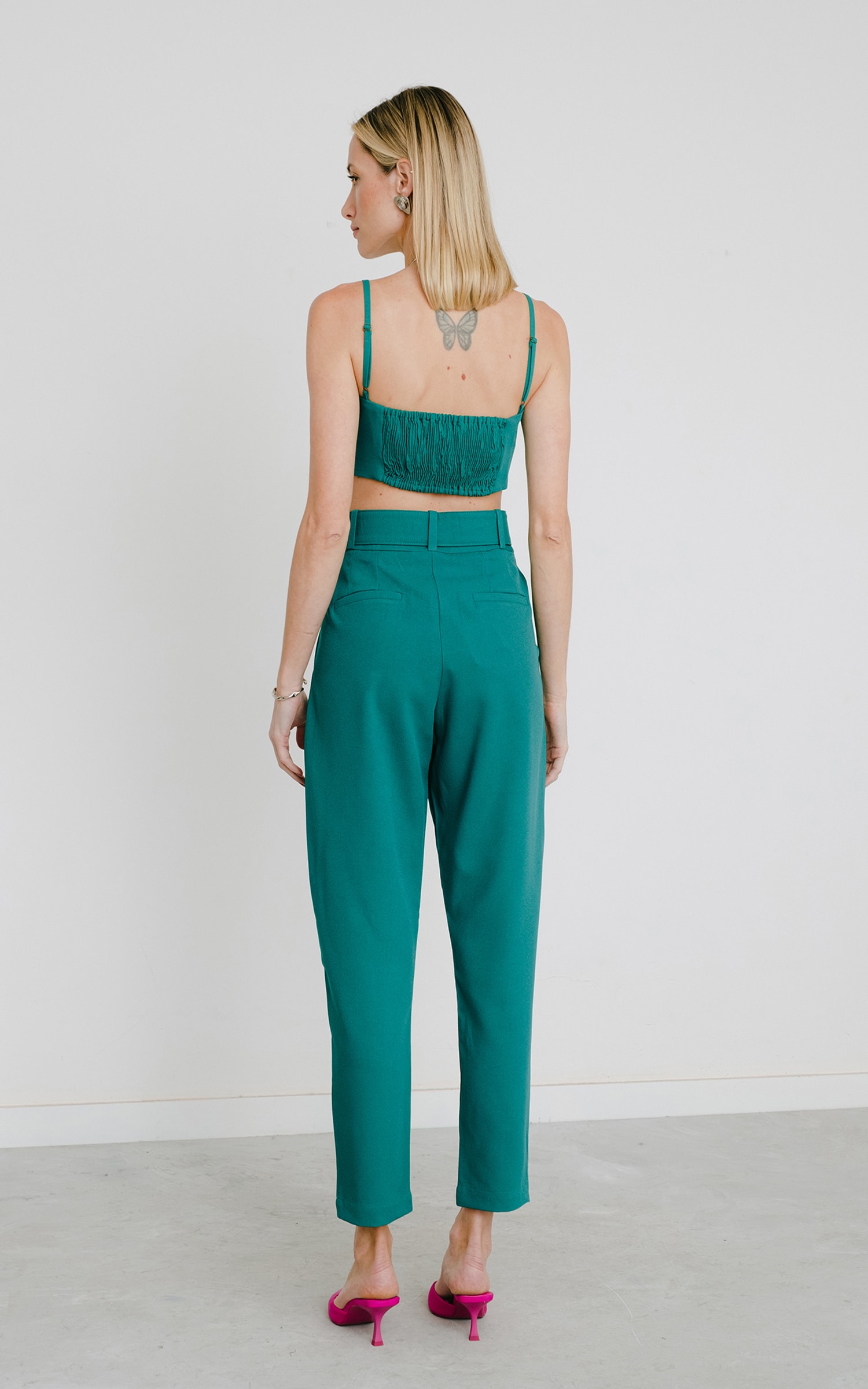 Calça Urca Verde