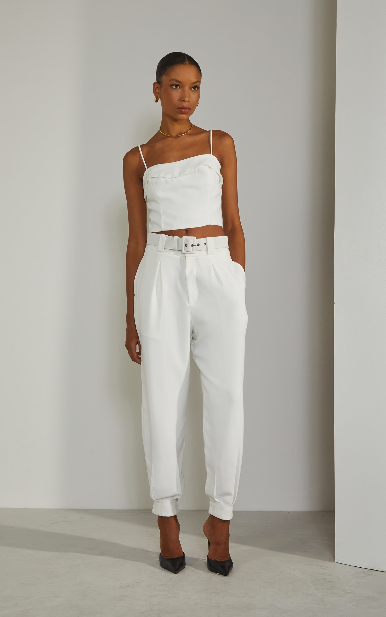 Calça Venice Alfaiataria Off White