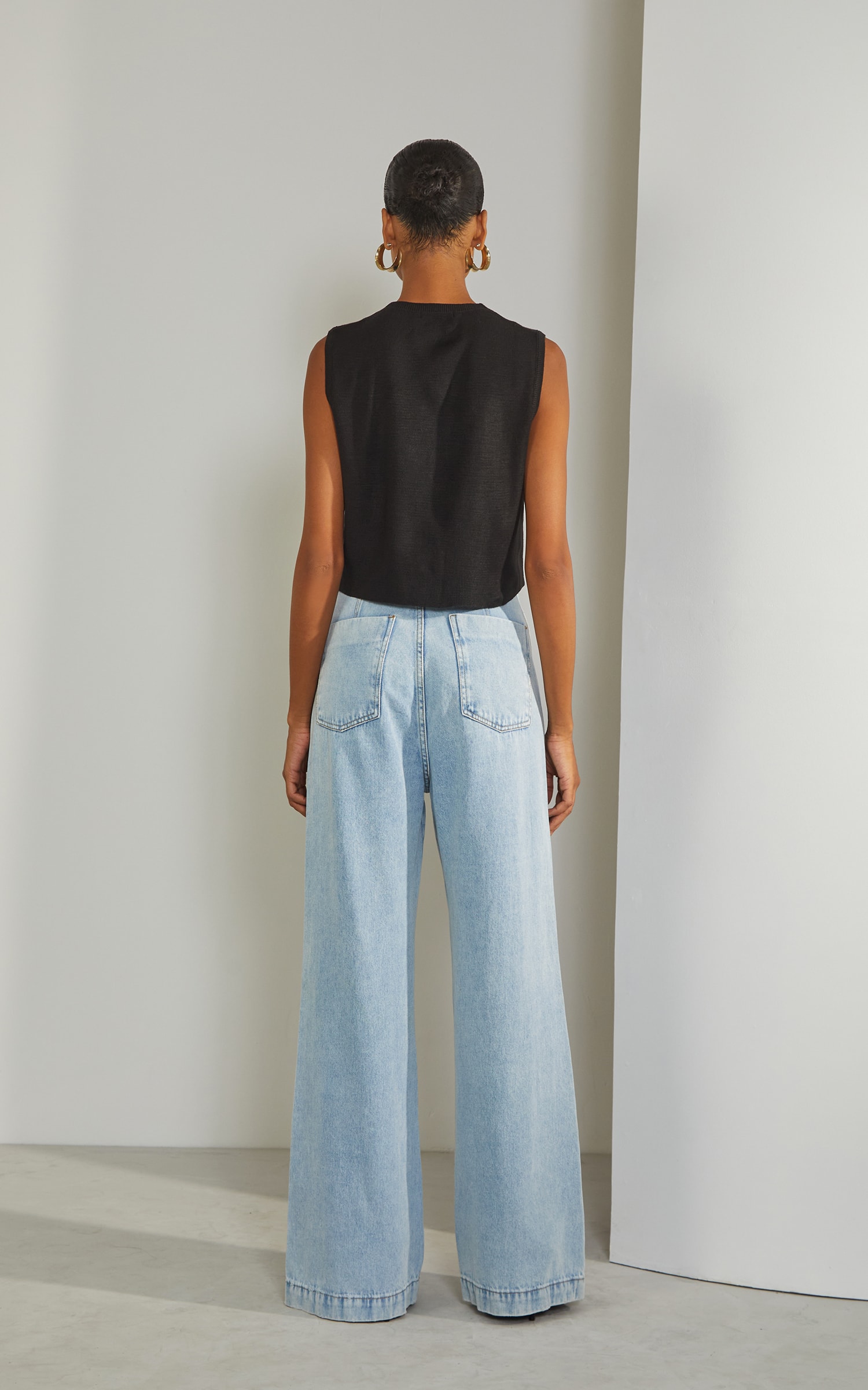 Calça Wide Leg Sweet Jeans