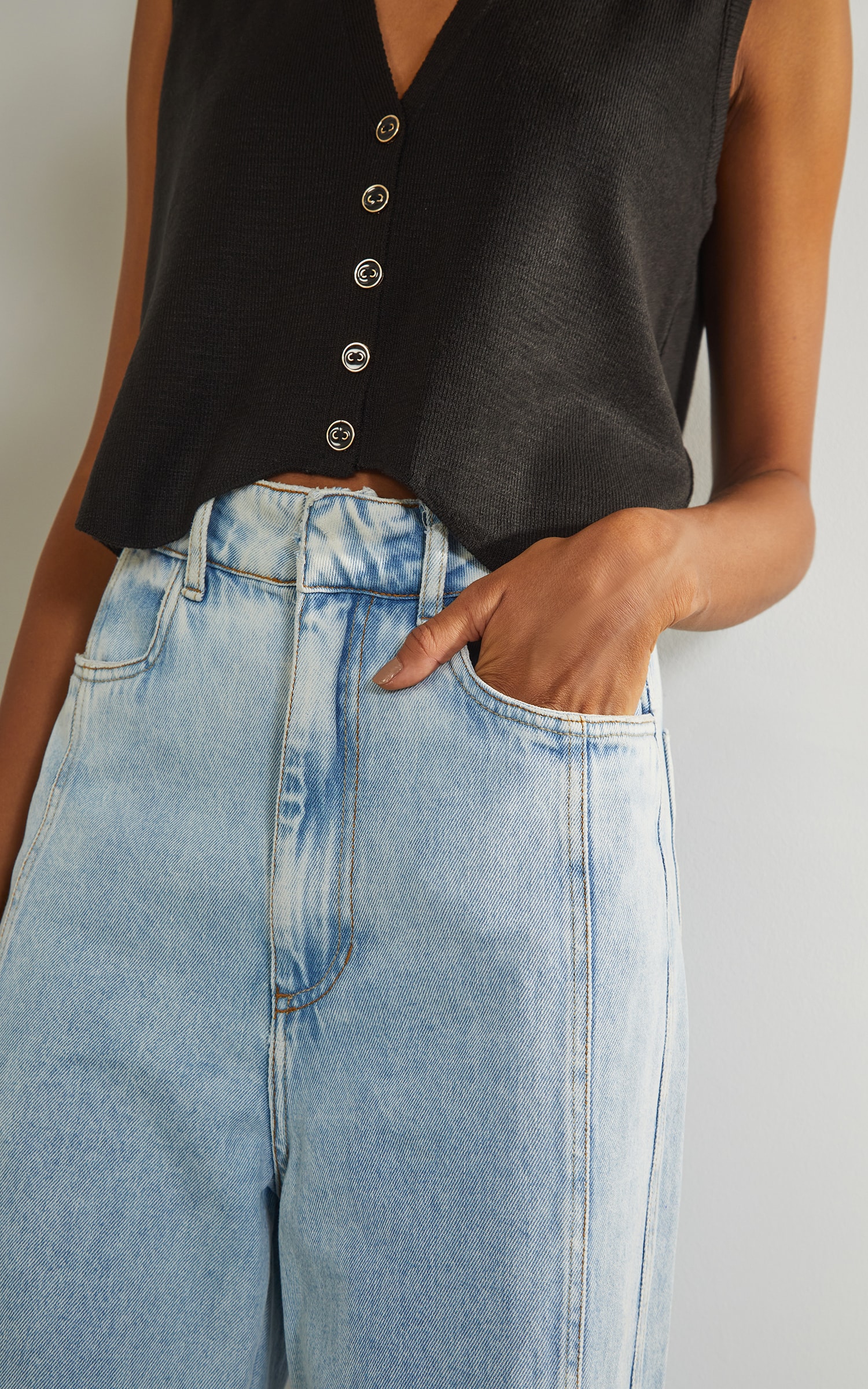 Calça Wide Leg Sweet Jeans