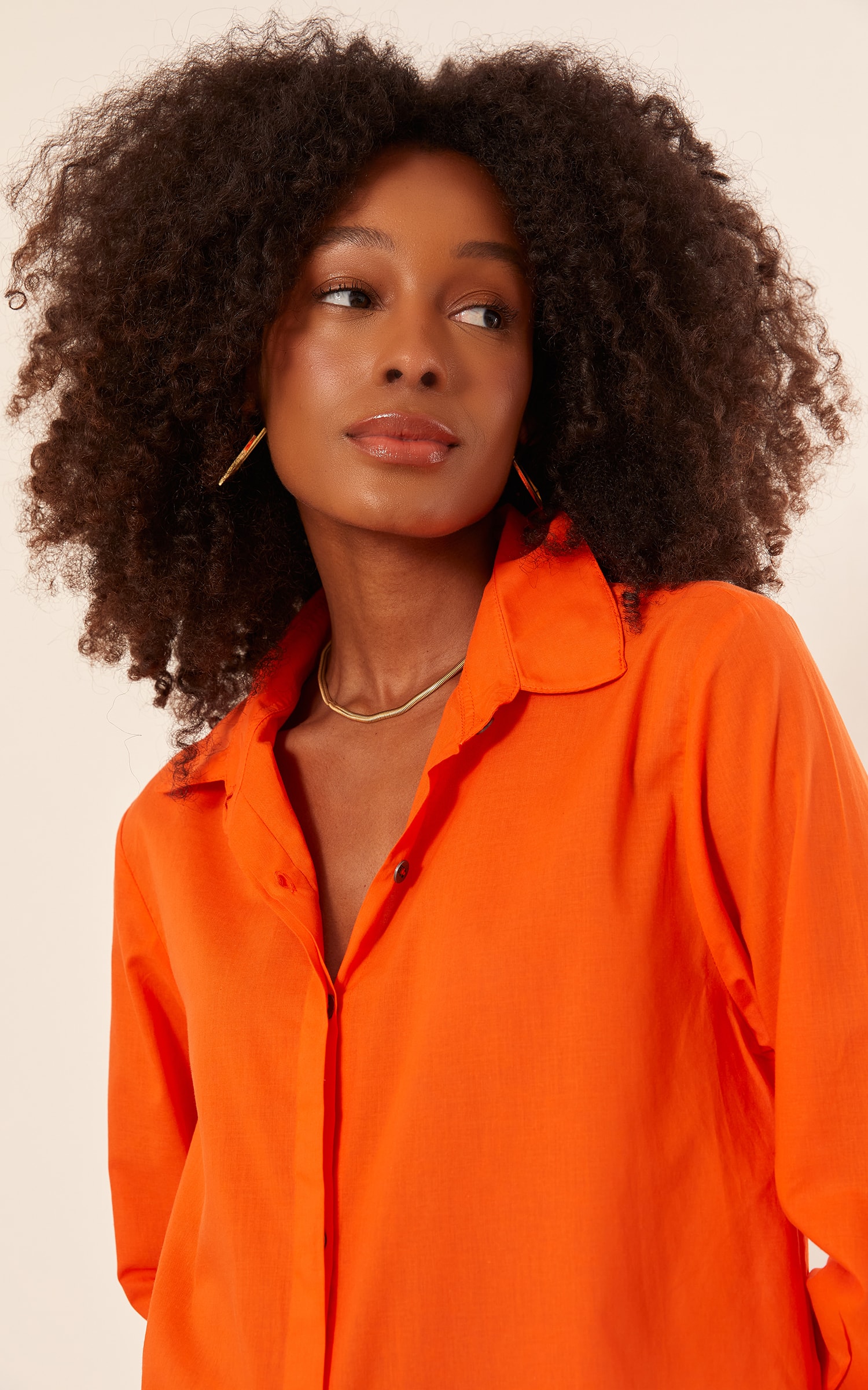 Camisa Basic Algodão Coral