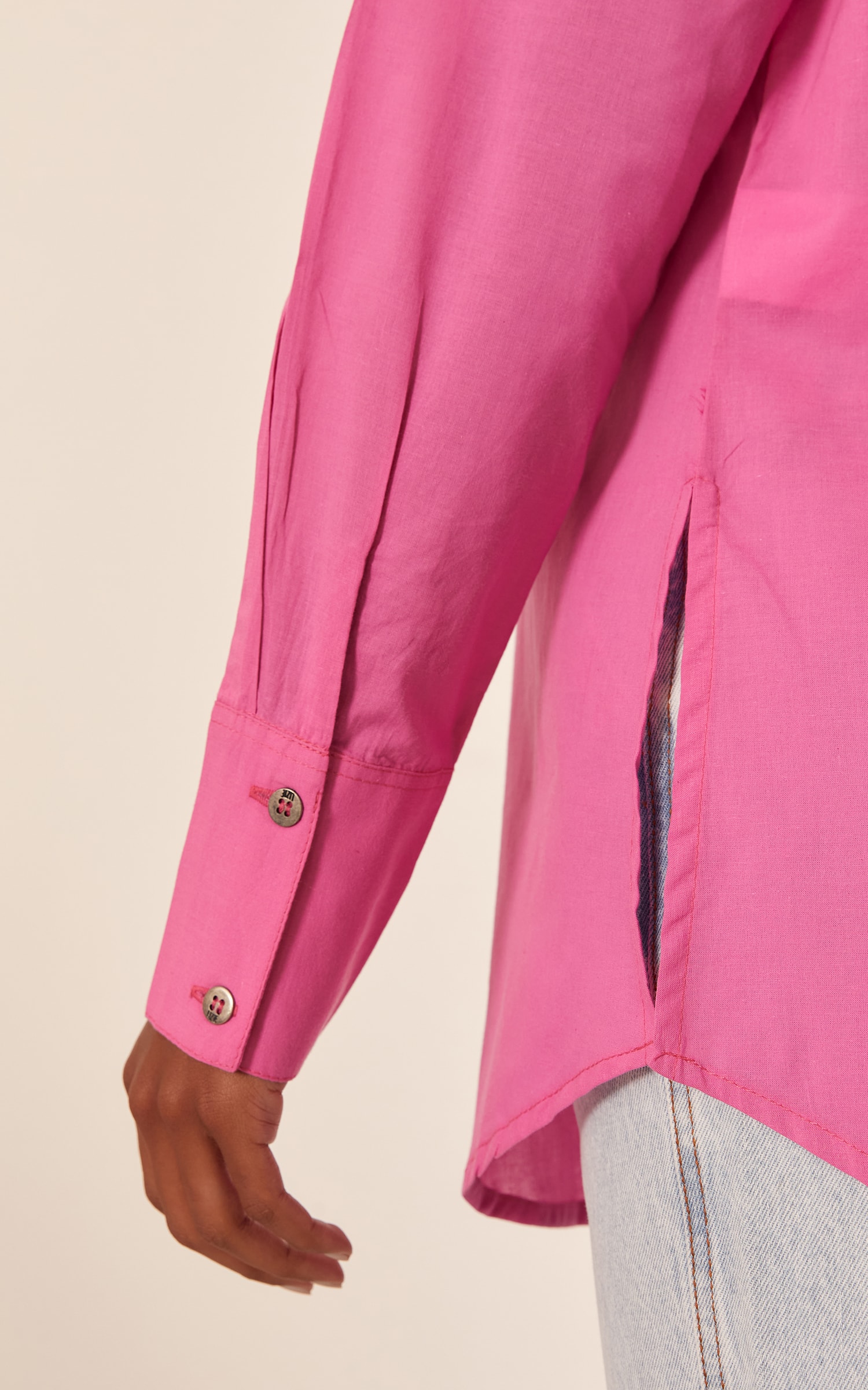 Camisa Basic Algodão Pink