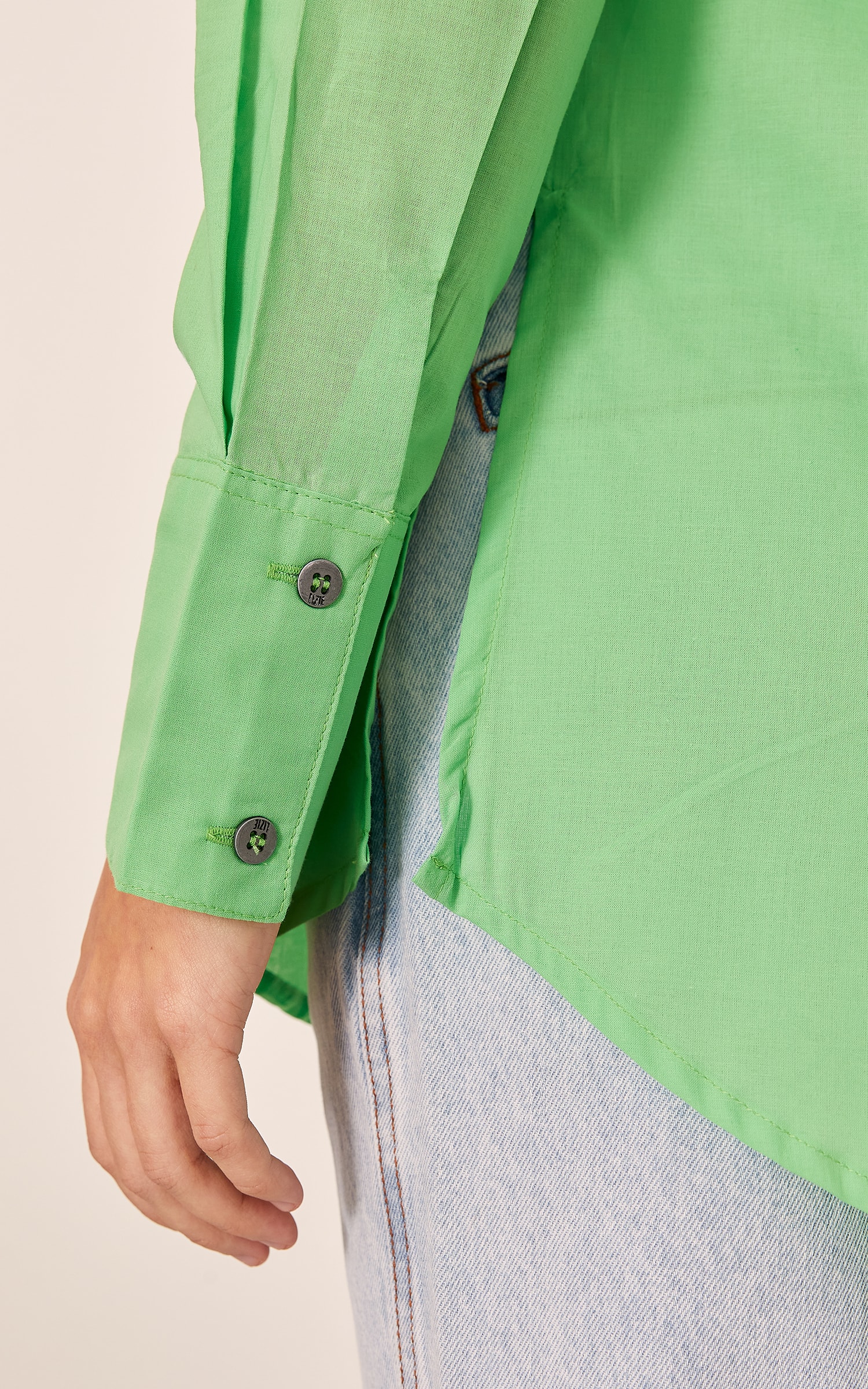 Camisa Basic Algodão Verde