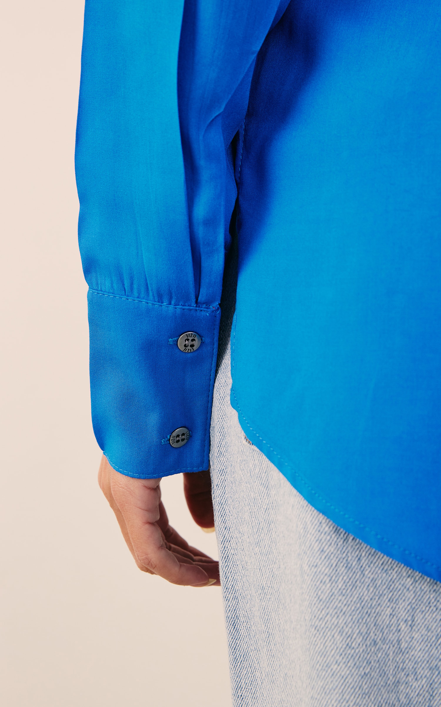 Camisa Básica Azul Royal
