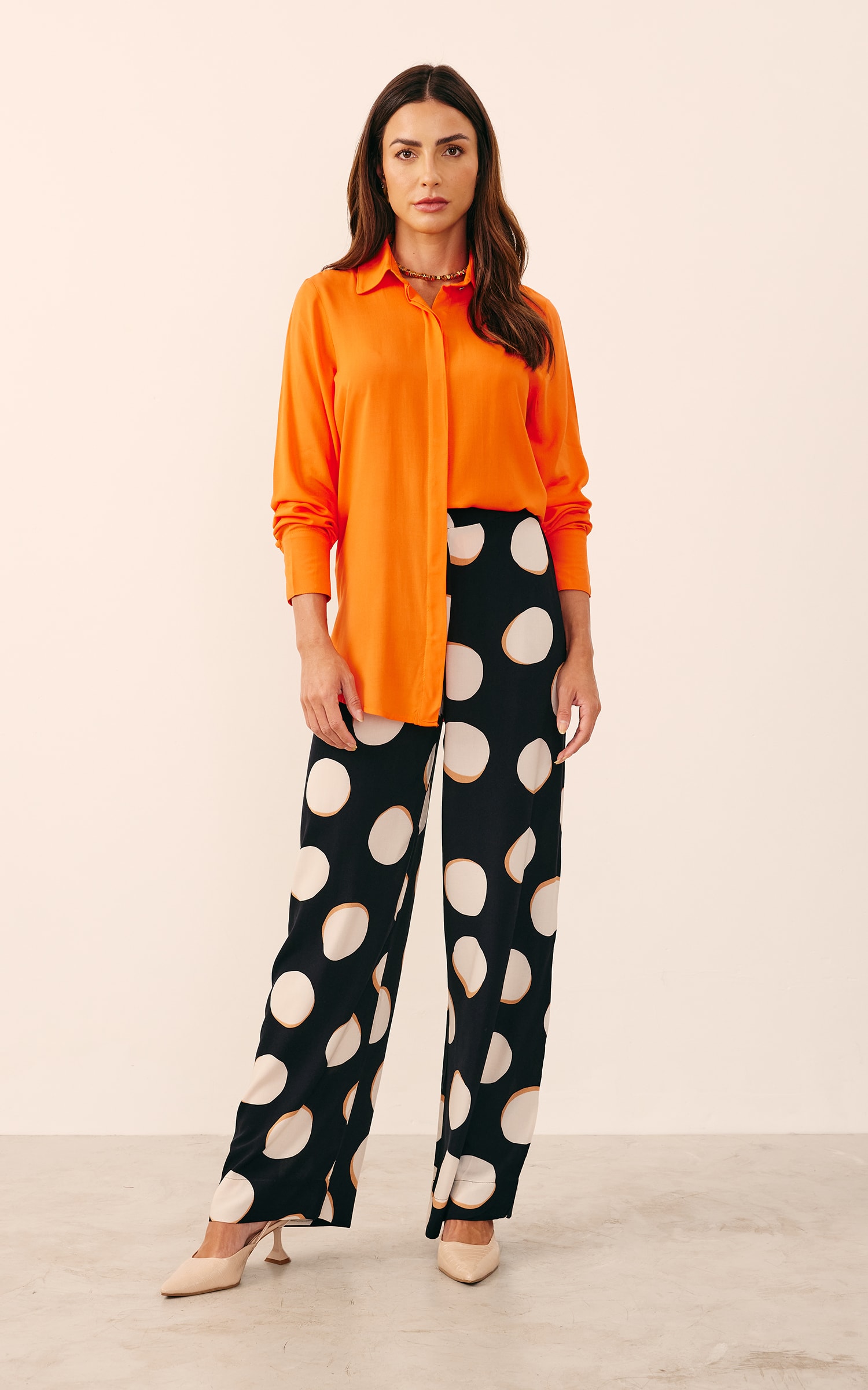 Camisa Básica Coral
