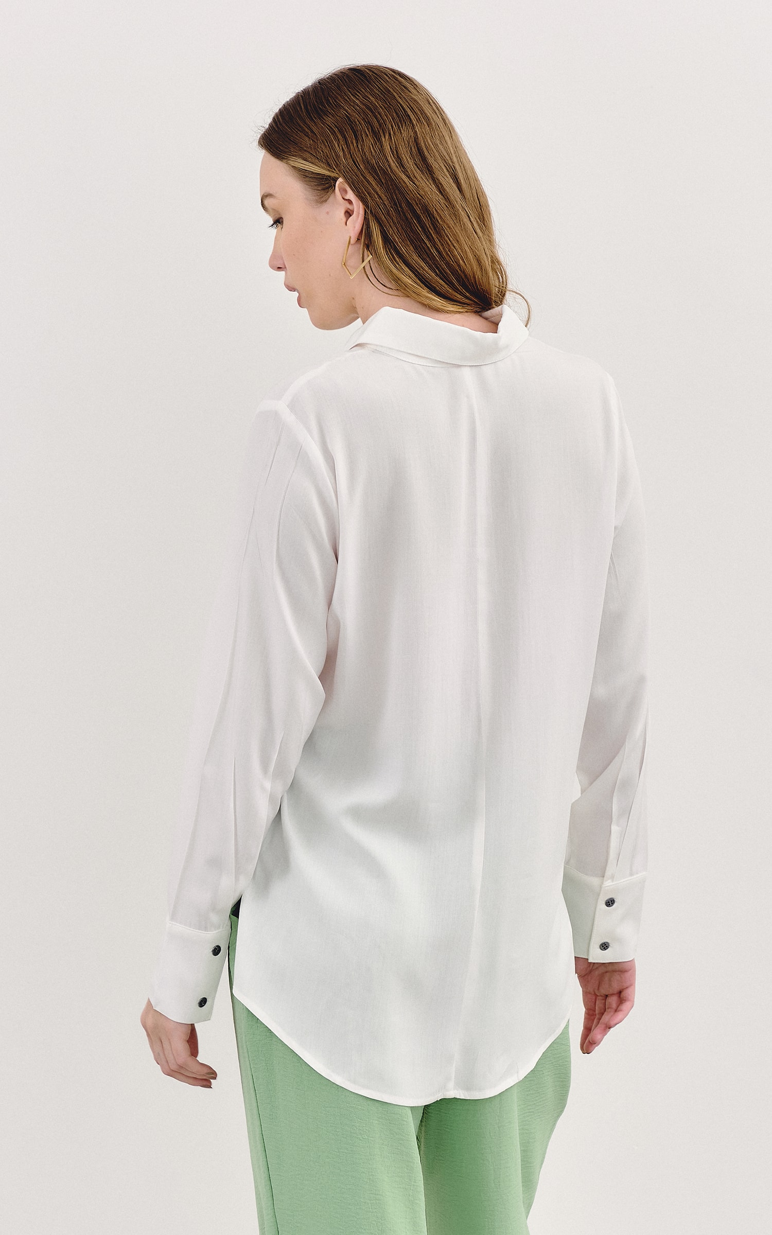 Camisa Básica Off White