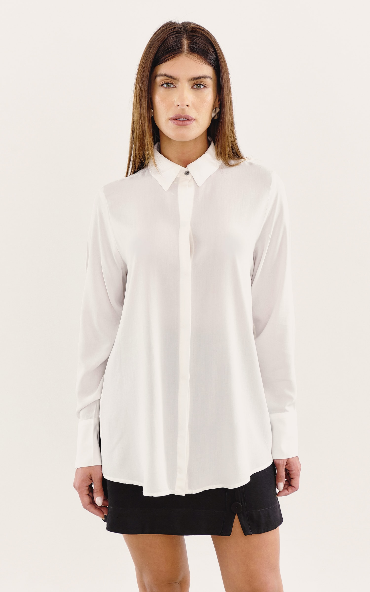 Camisa Básica Off White