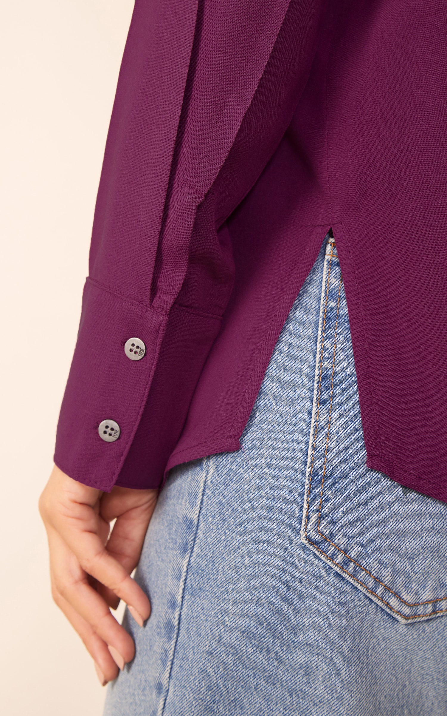 Camisa Básica Roxo