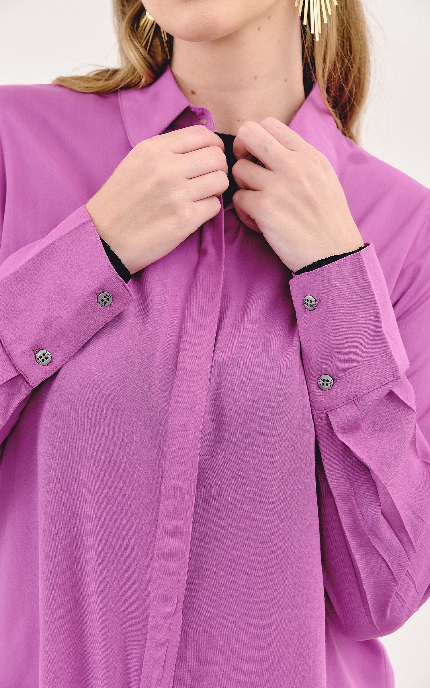 Camisa Básica Uva