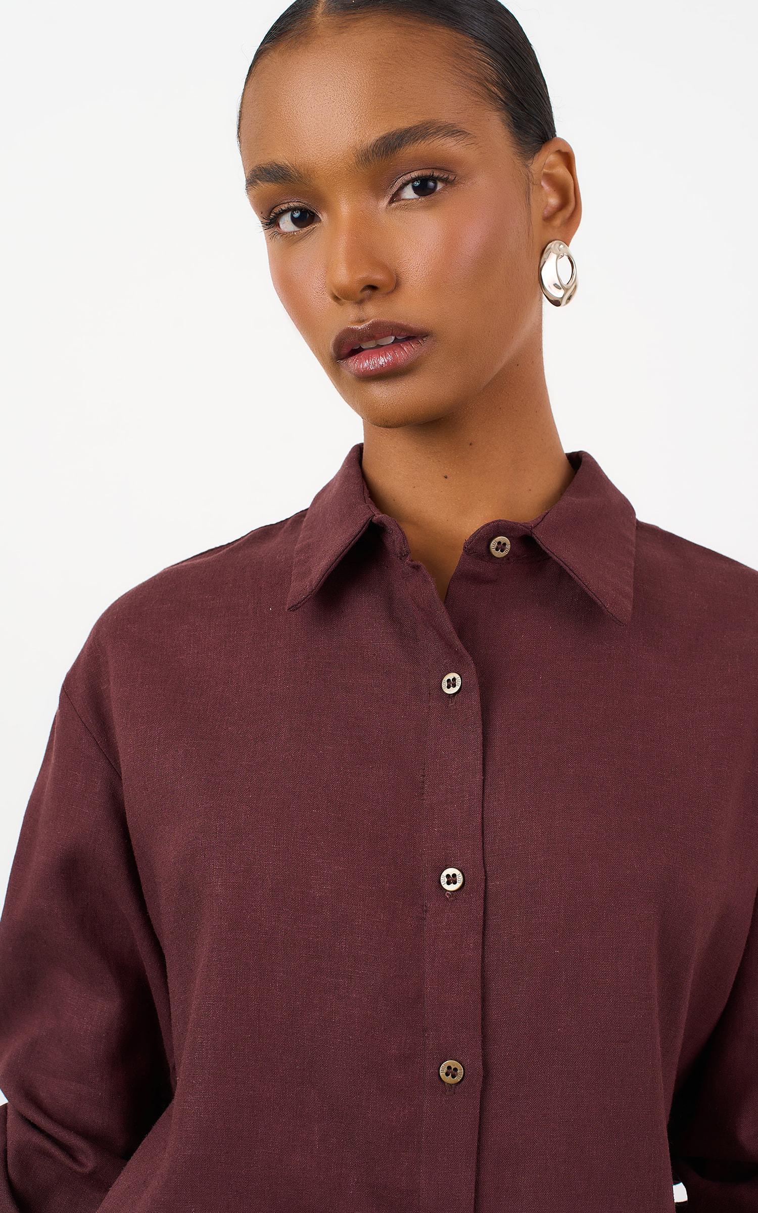 Camisa Blend Marrom