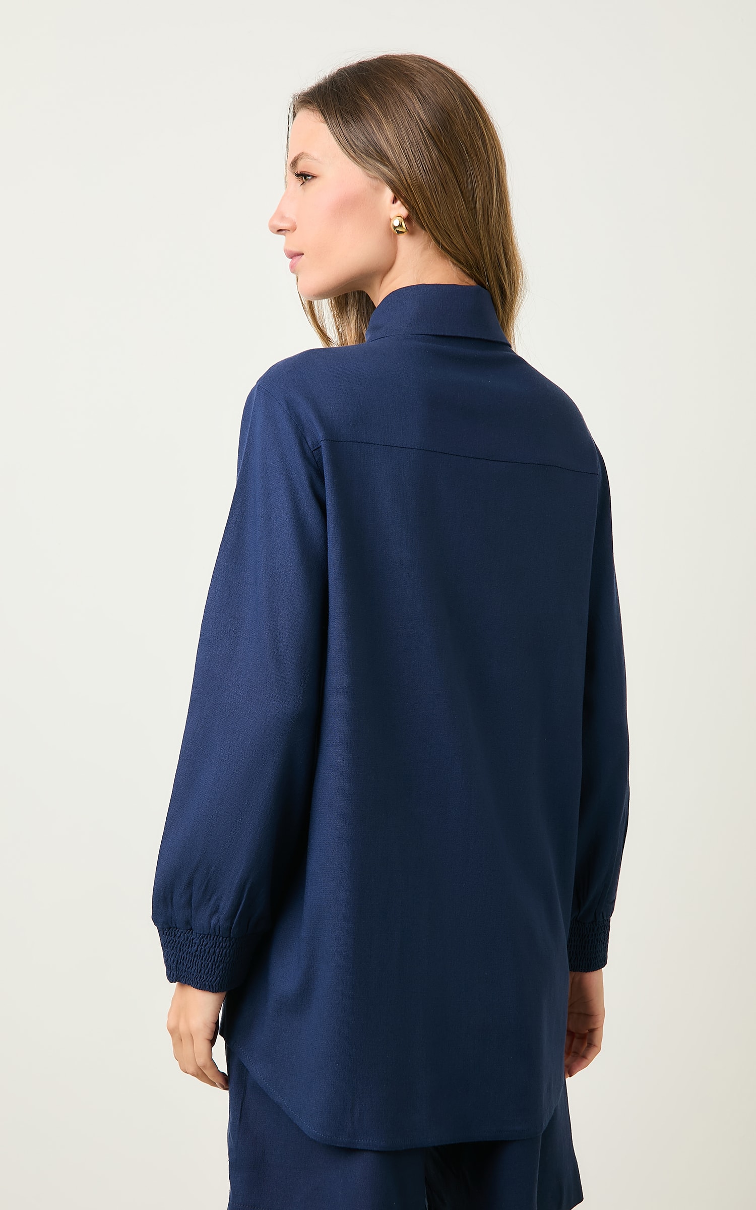 Camisa Bolso Ipanema Marinho