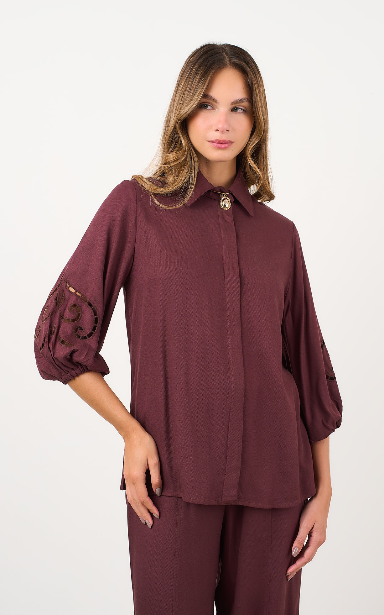 Camisa Bordada Freddo Coffee