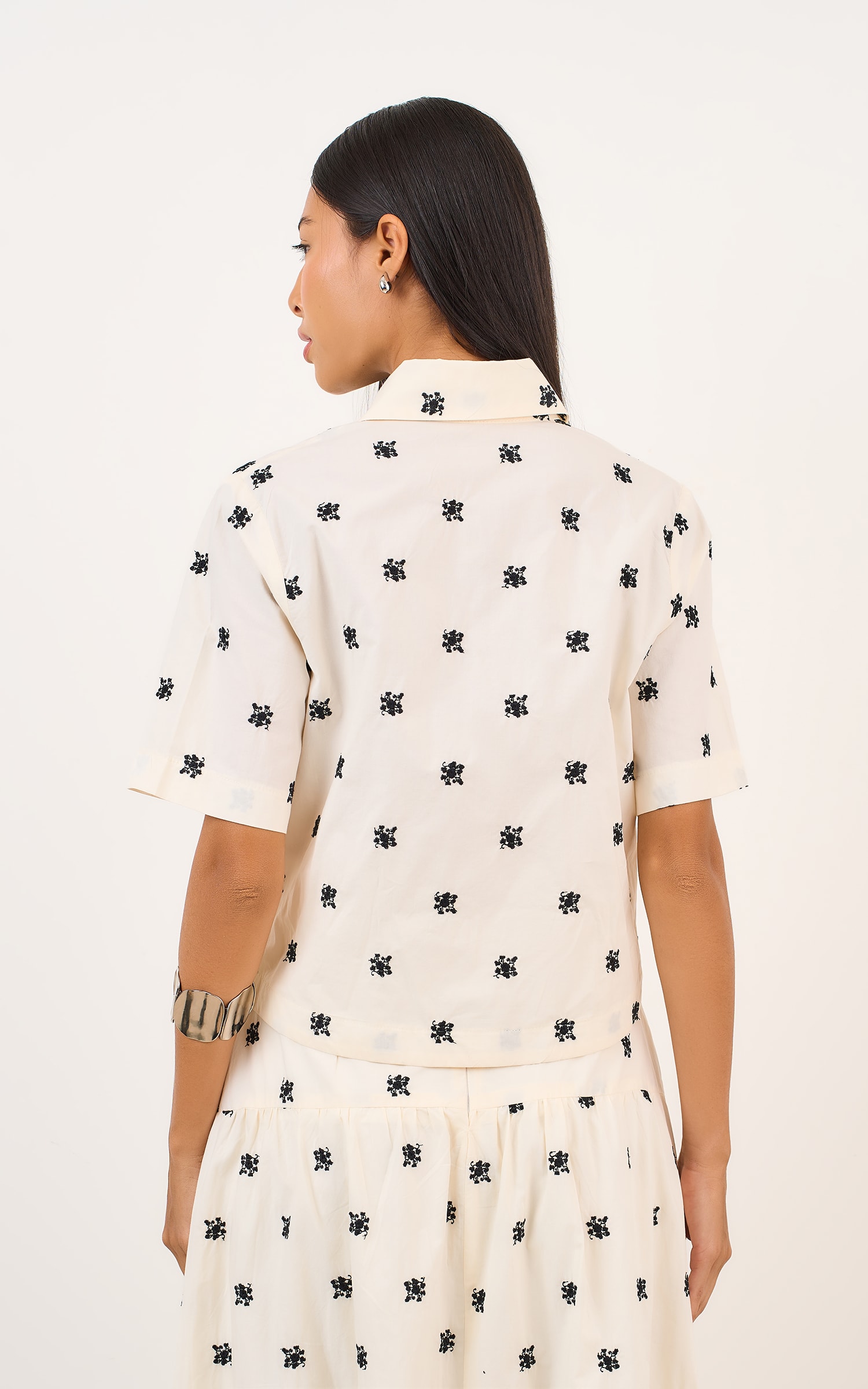 Camisa Botoes Florian Off White