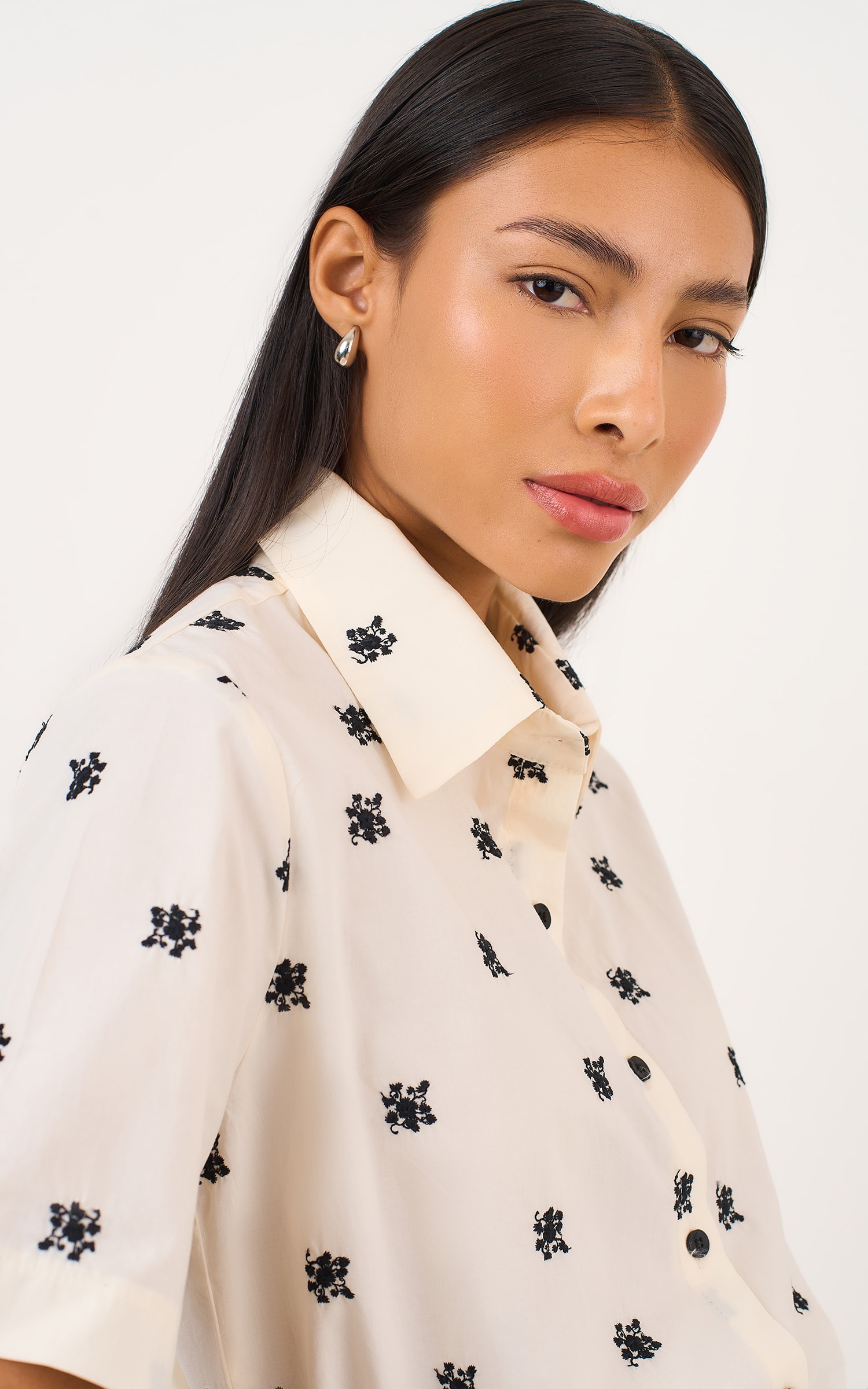 Camisa Botoes Florian Off White