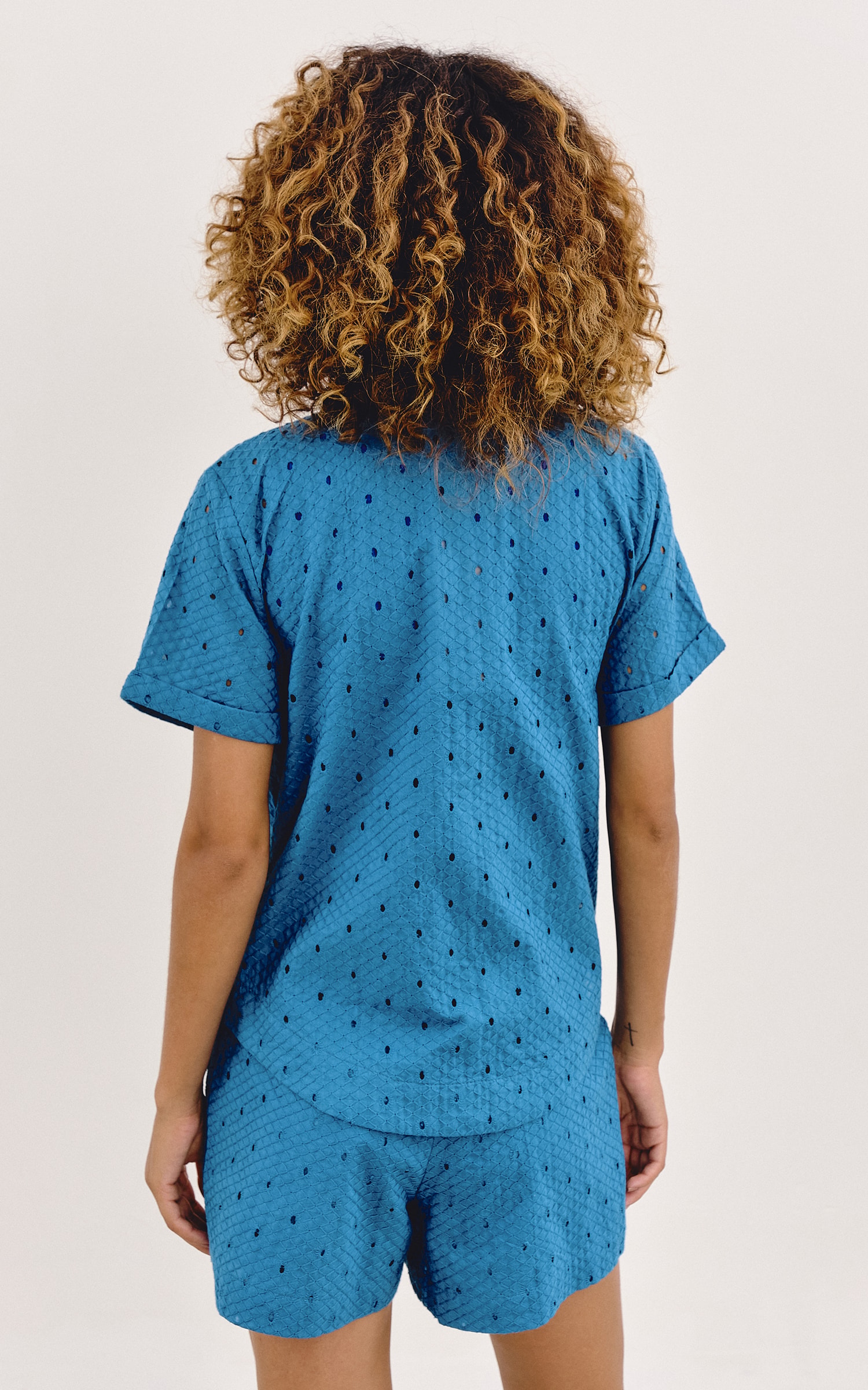 Camisa Cacau Azul